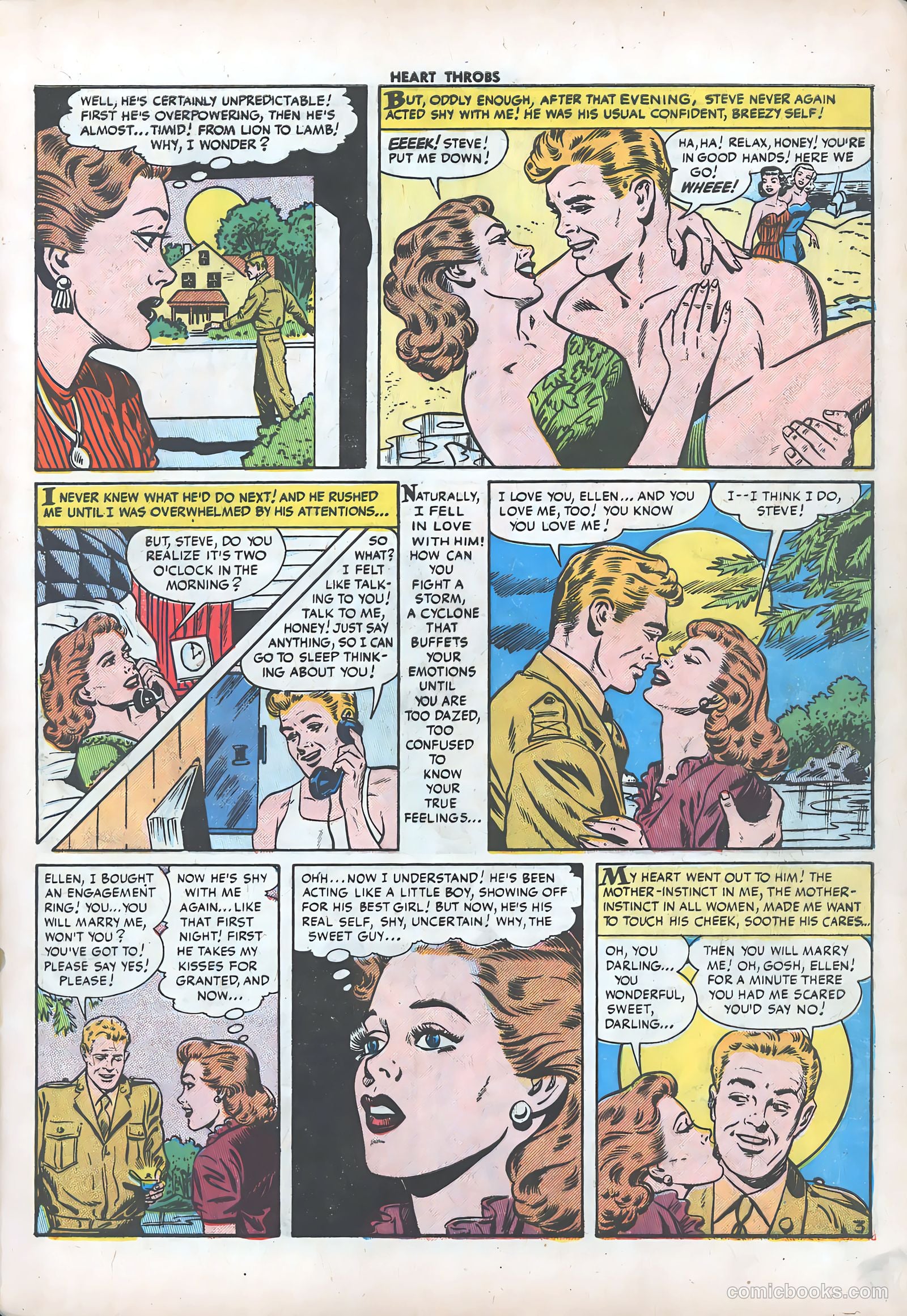 Heart Throbs #42 (1956) — page 5 of 36