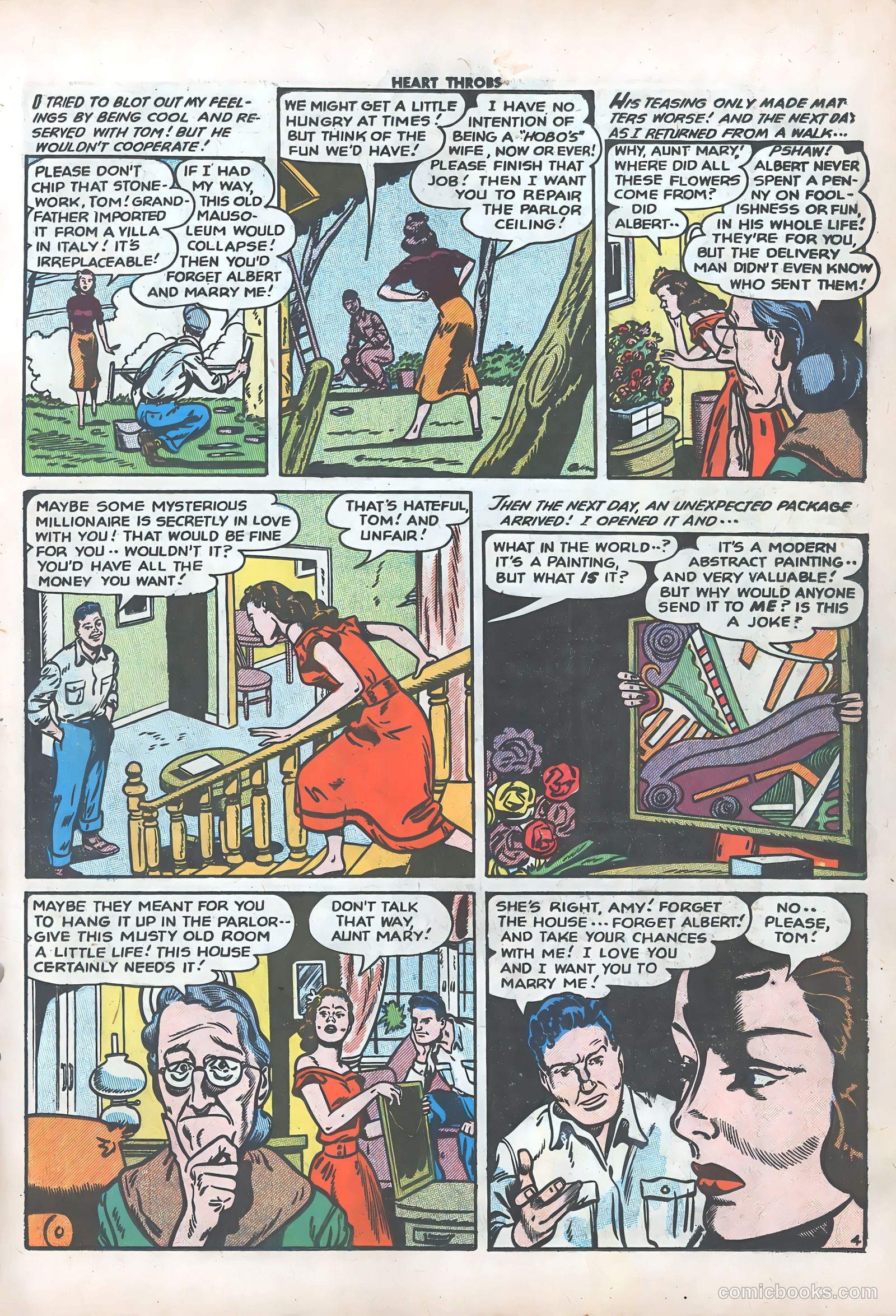 Heart Throbs #42 (1956) — page 15 of 36