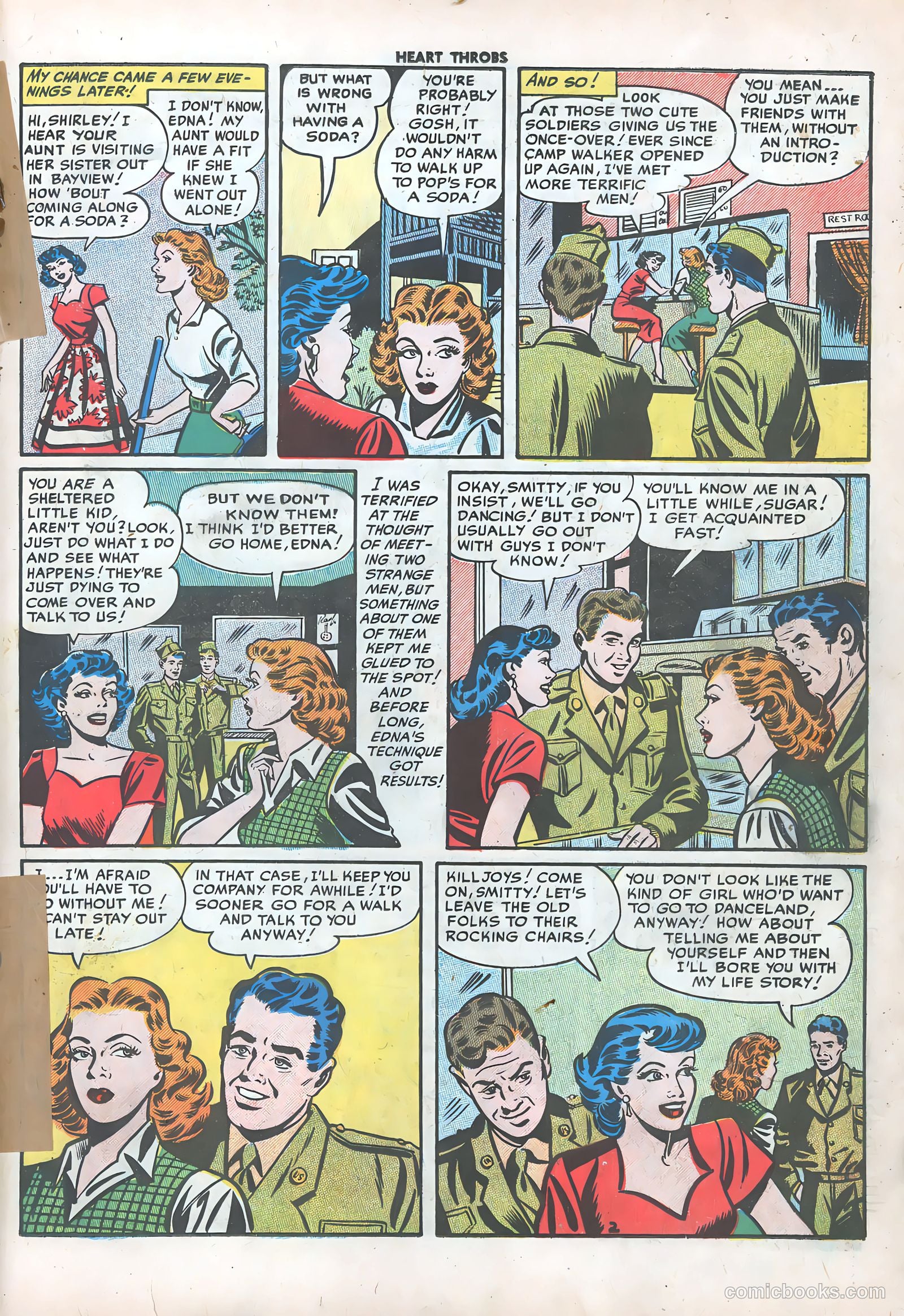 Heart Throbs #42 (1956) — page 19 of 36