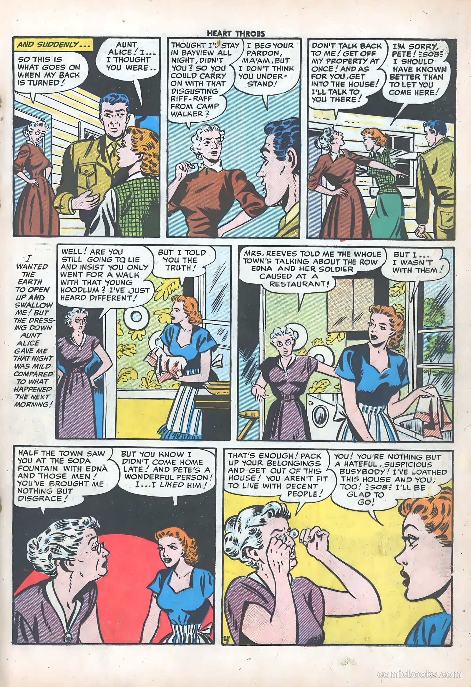 Heart Throbs #42 (1956) — page 21 of 36