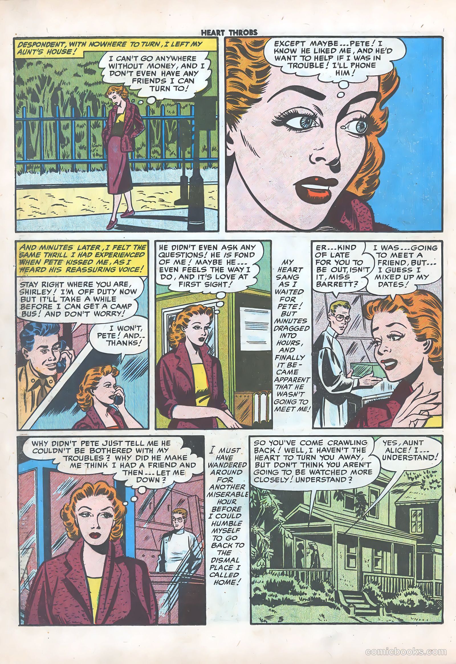 Heart Throbs #42 (1956) — page 22 of 36