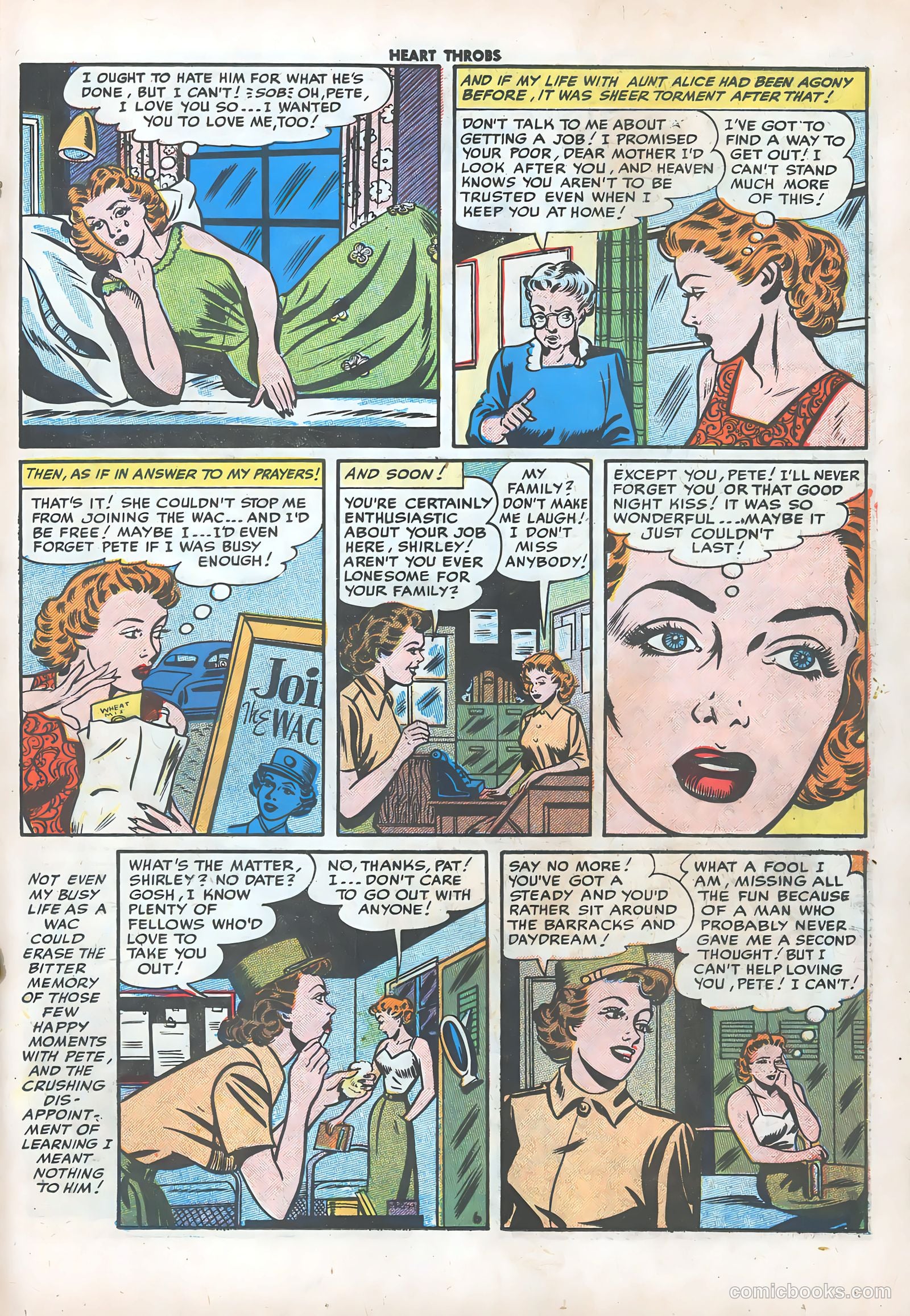 Heart Throbs #42 (1956) — page 23 of 36