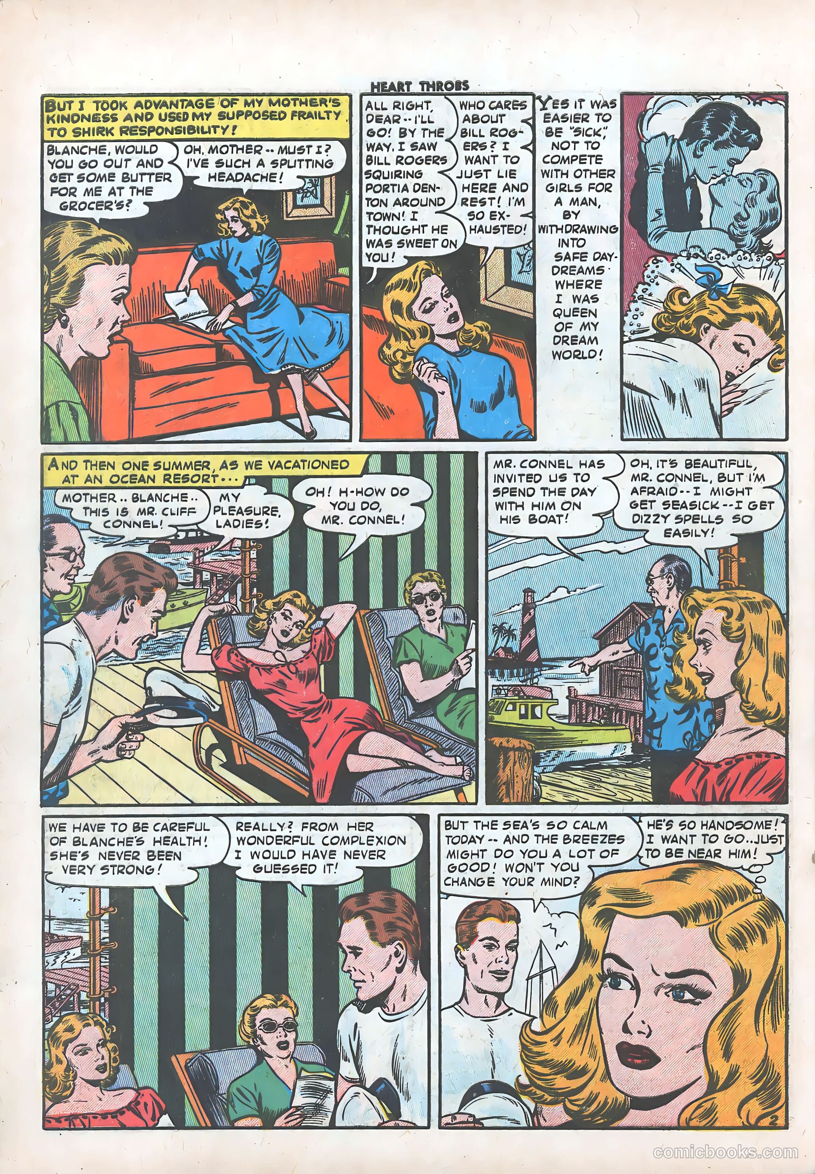 Heart Throbs #42 (1956) — page 28 of 36