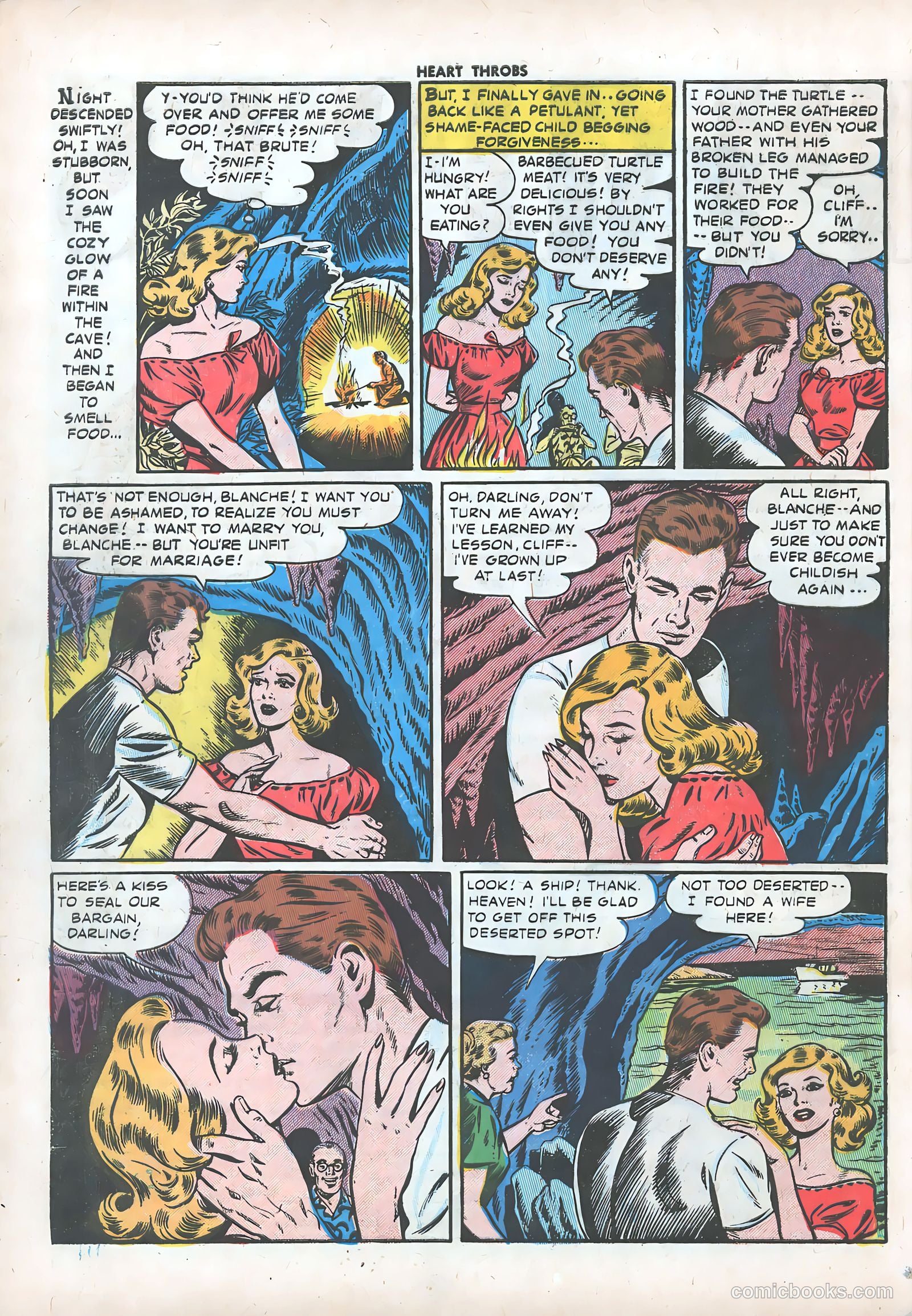 Heart Throbs #42 (1956) — page 32 of 36