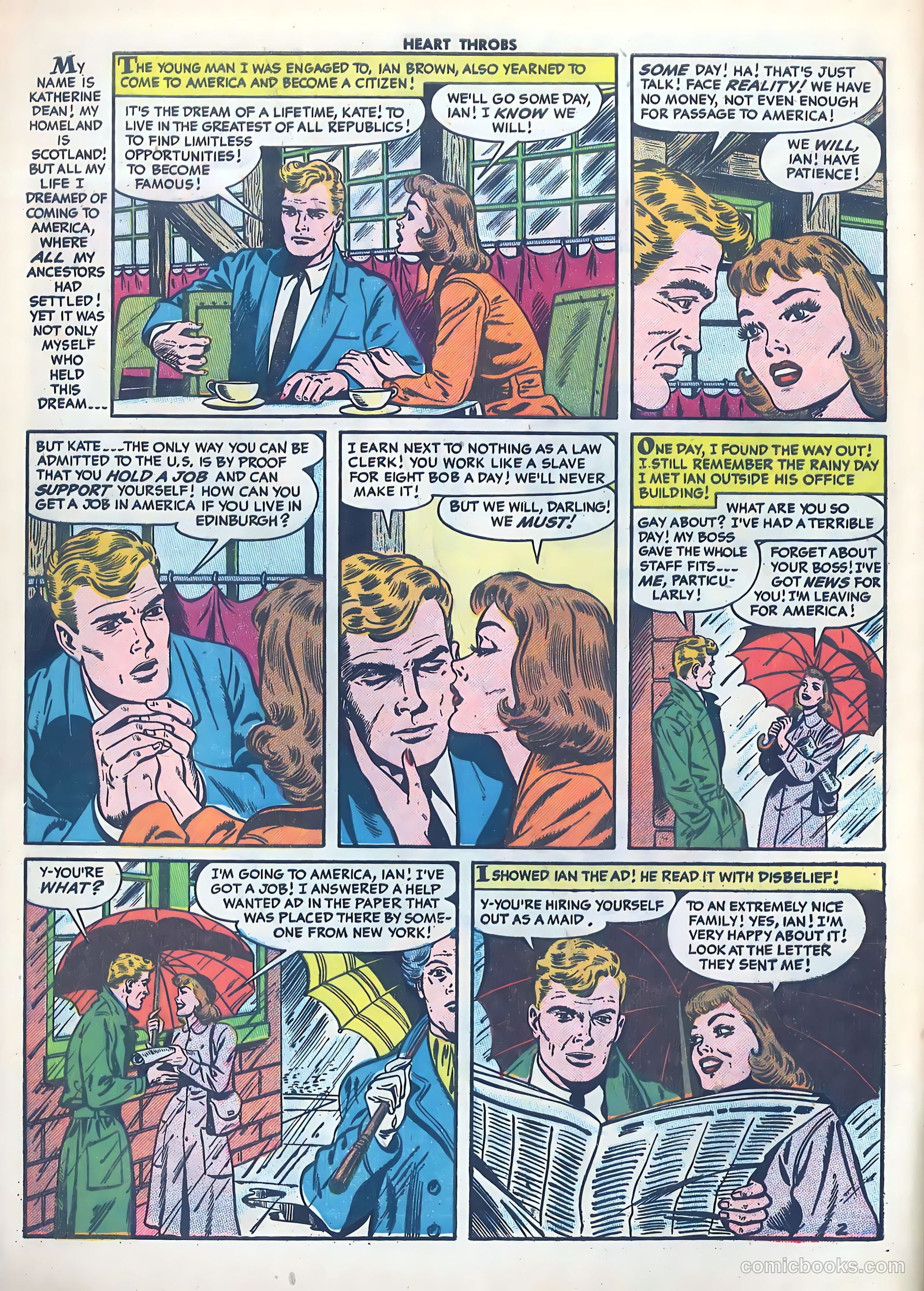 Heart Throbs #43 (1956) — page 4 of 36