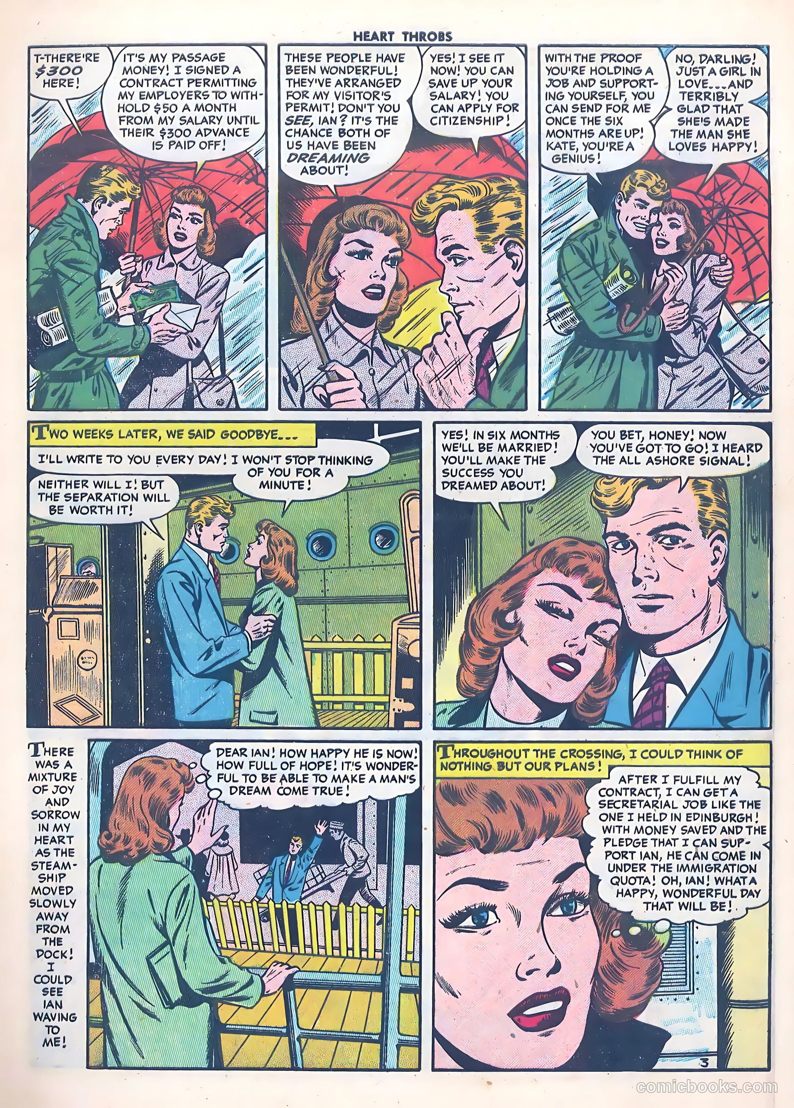 Heart Throbs #43 (1956) — page 5 of 36