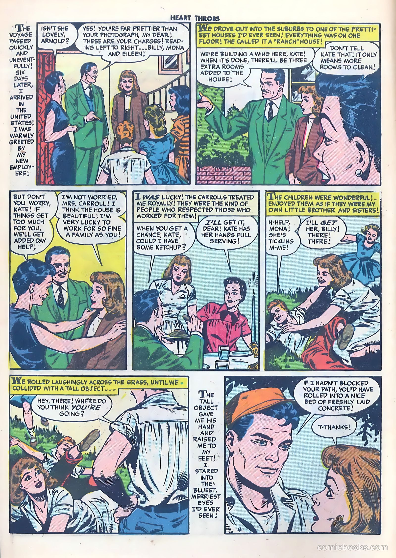 Heart Throbs #43 (1956) — page 6 of 36