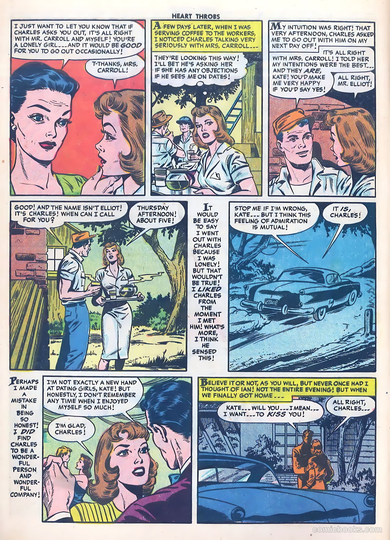 Heart Throbs #43 (1956) — page 8 of 36
