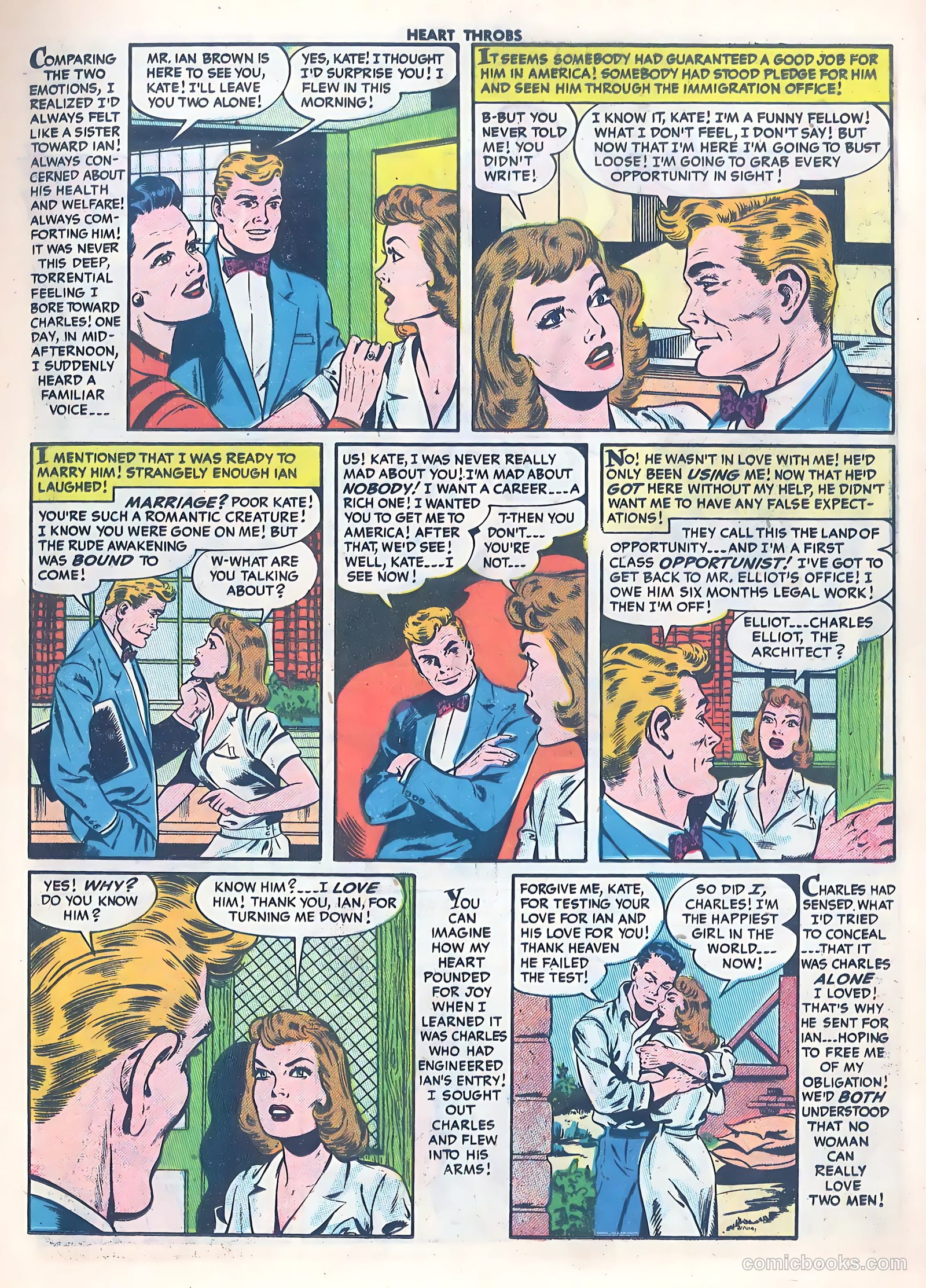 Heart Throbs #43 (1956) — page 11 of 36