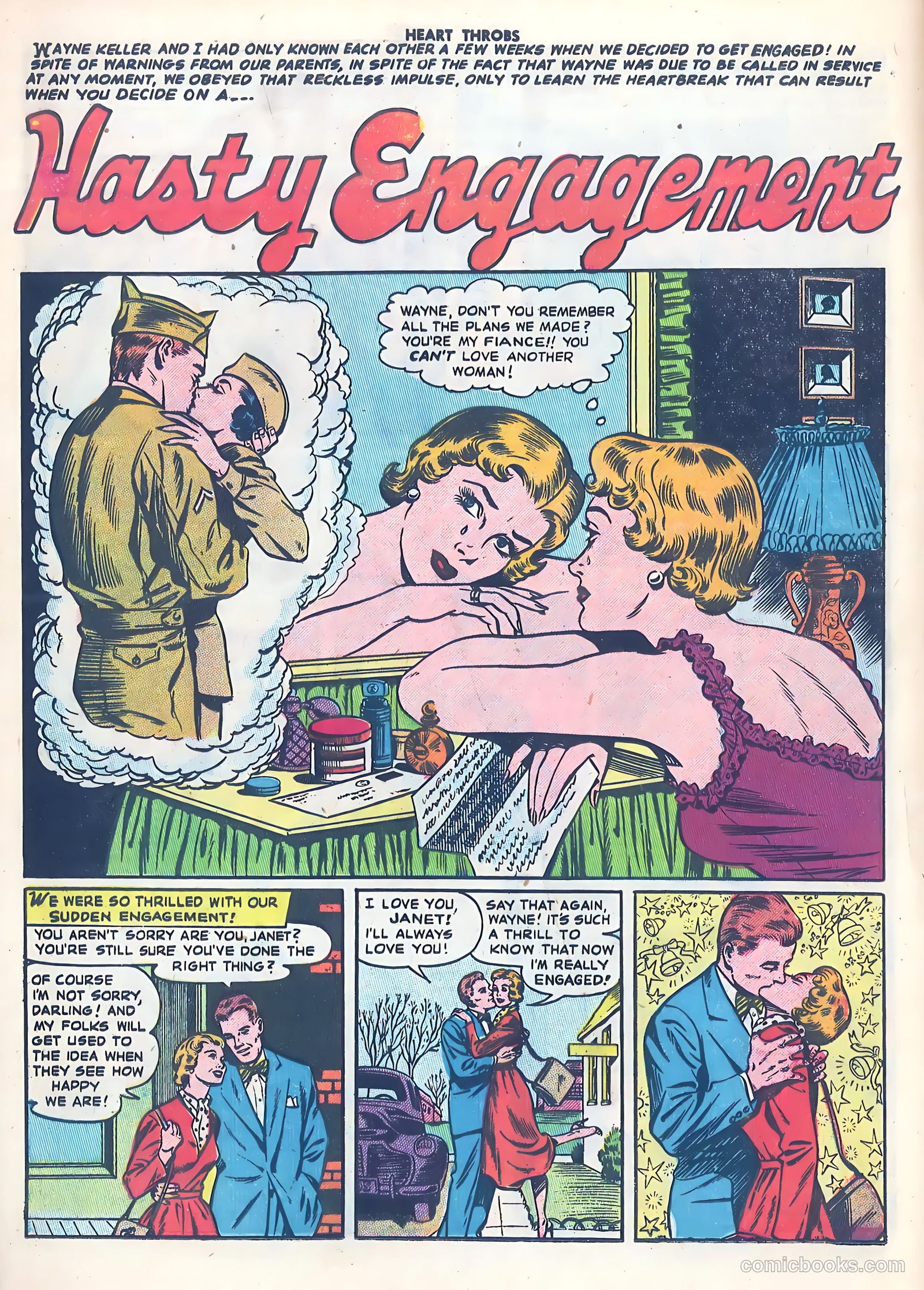 Heart Throbs #43 (1956) — page 12 of 36