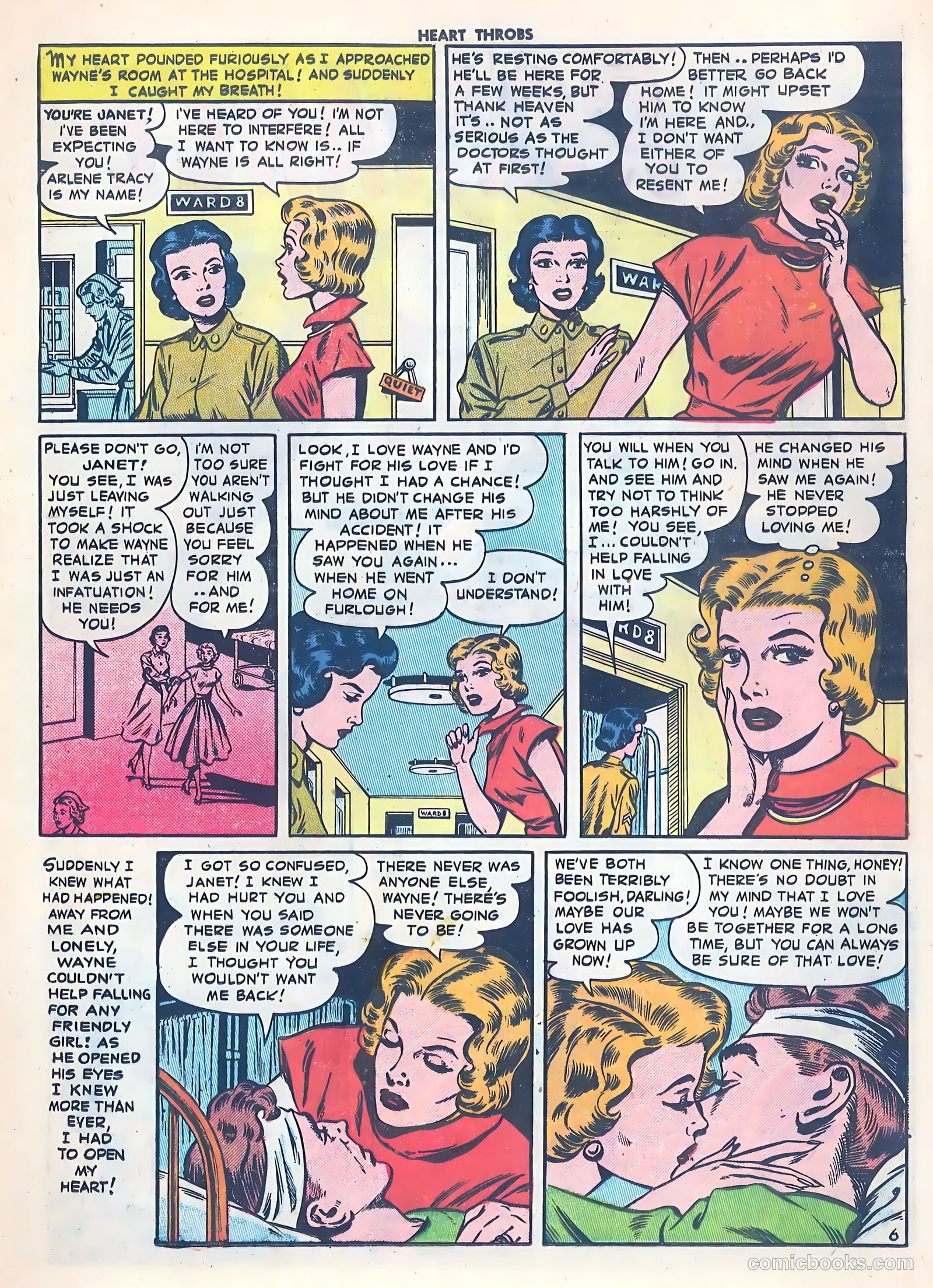 Heart Throbs #43 (1956) — page 17 of 36