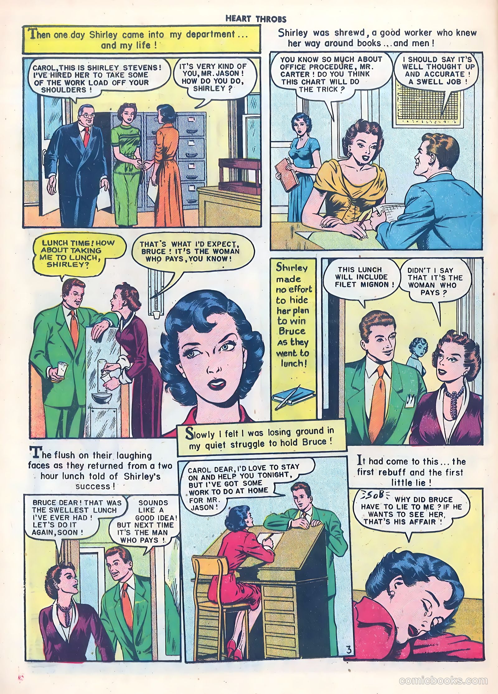 Heart Throbs #43 (1956) — page 20 of 36