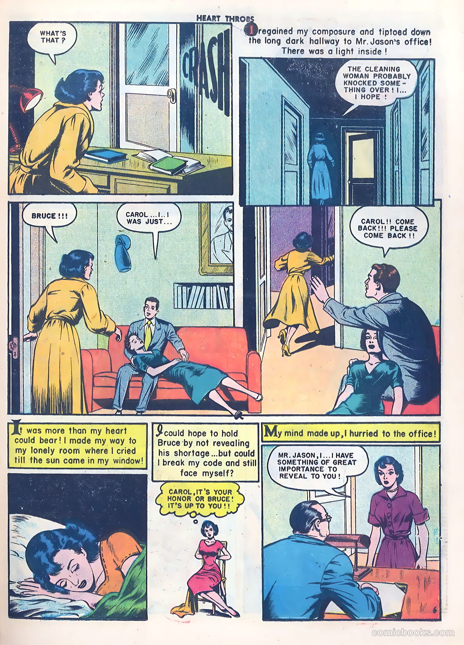 Heart Throbs #43 (1956) — page 23 of 36