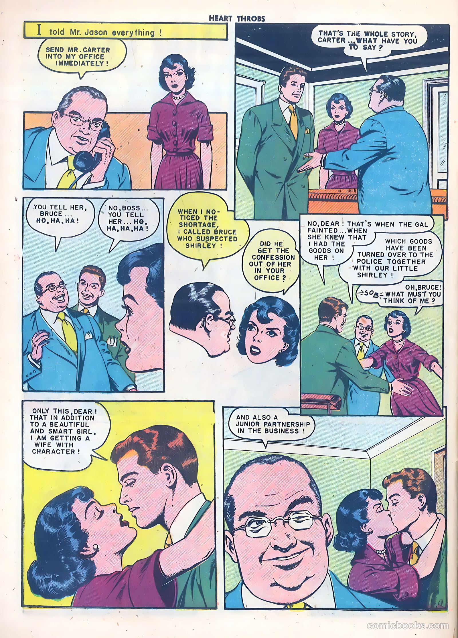 Heart Throbs #43 (1956) — page 24 of 36