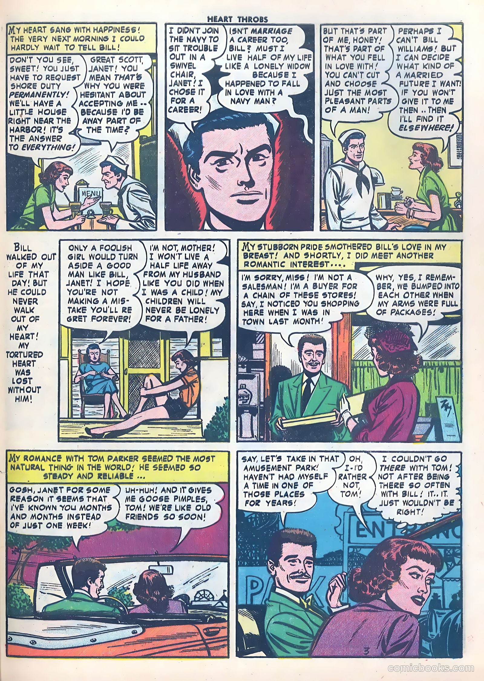 Heart Throbs #43 (1956) — page 29 of 36