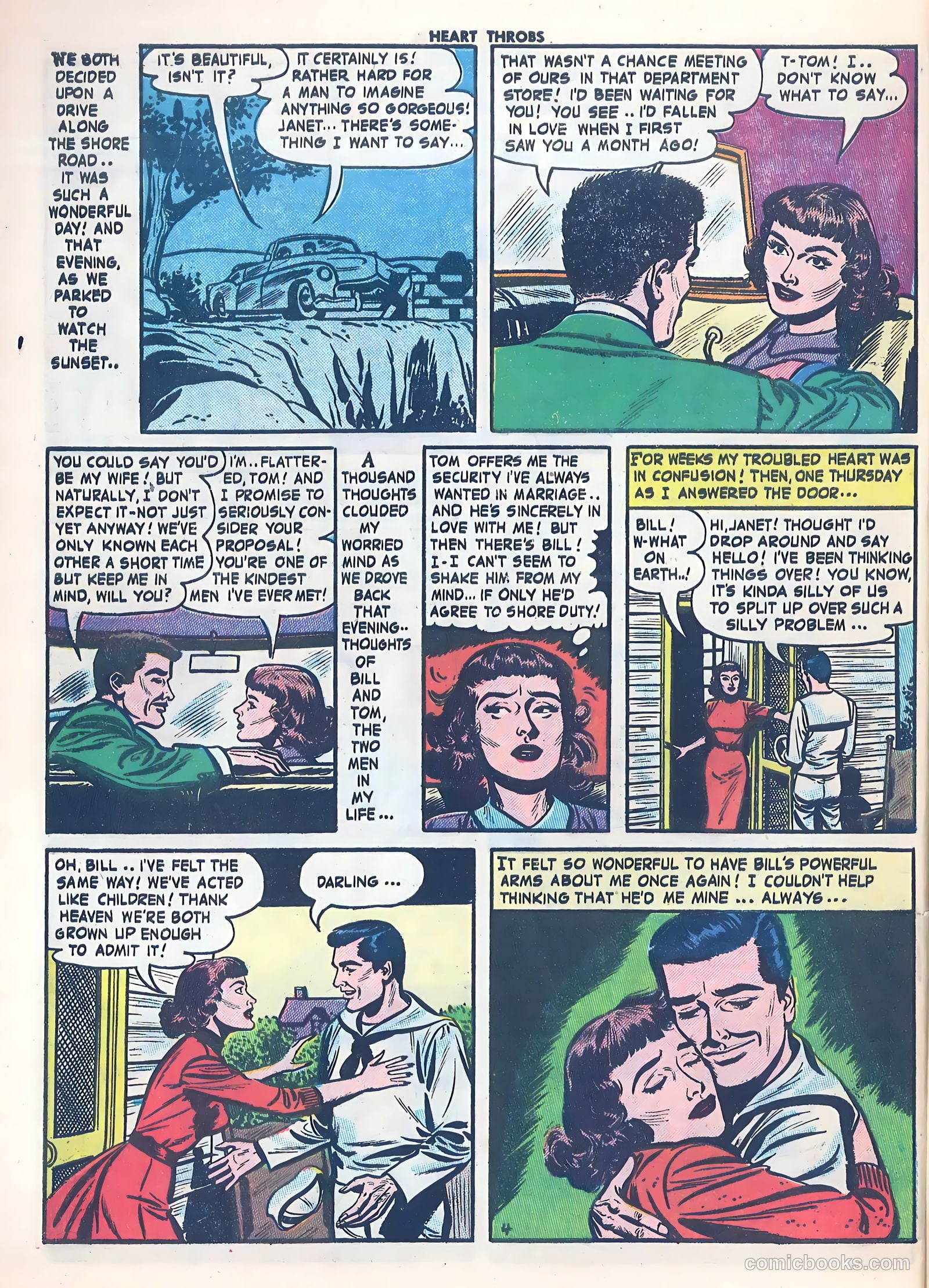 Heart Throbs #43 (1956) — page 30 of 36