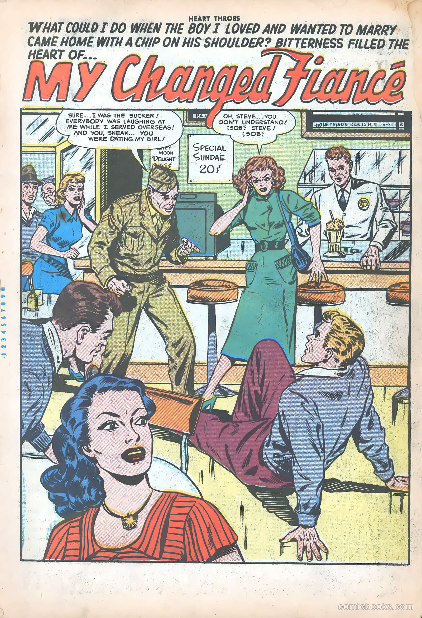 Heart Throbs #44 (1956) — page 3 of 37