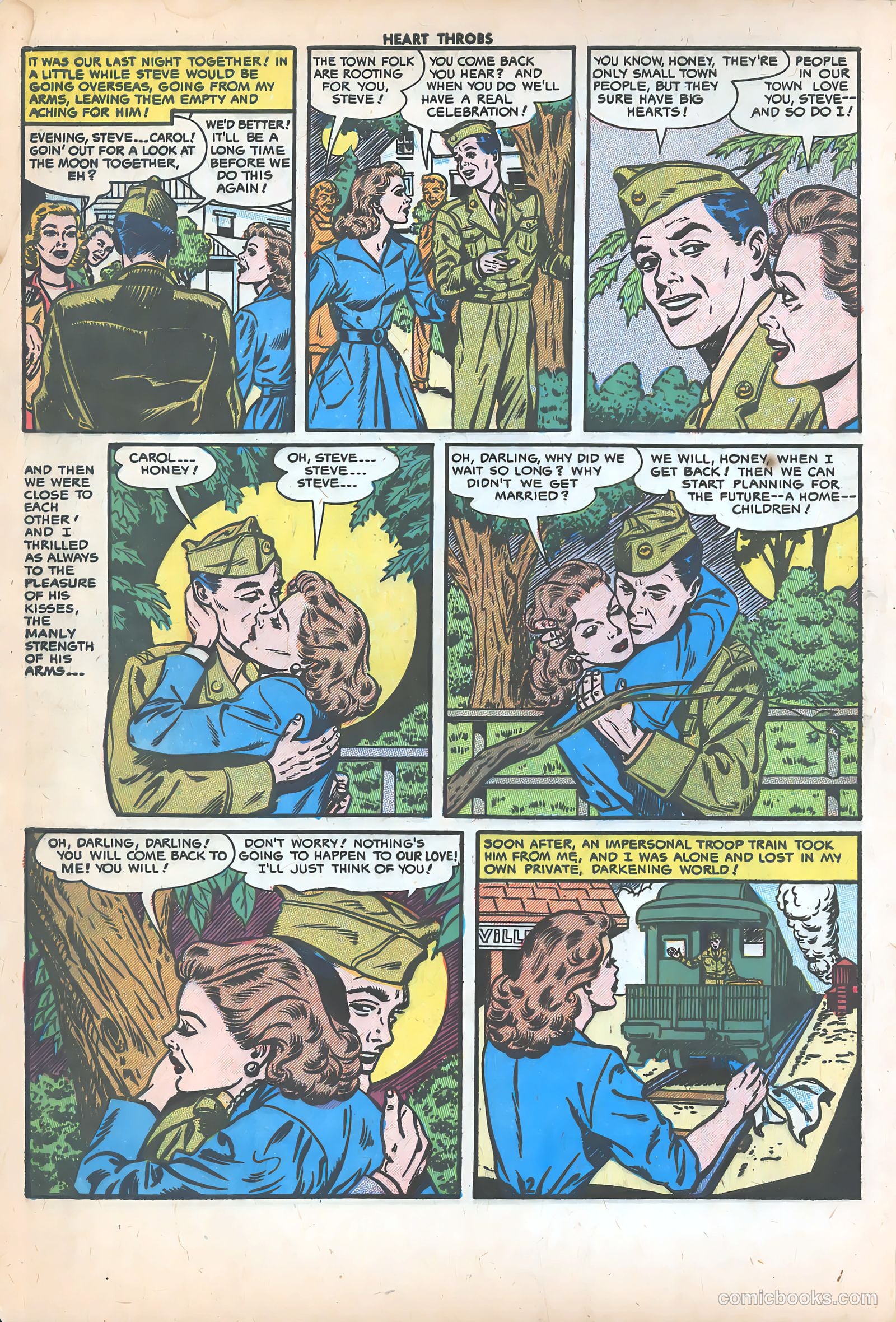 Heart Throbs #44 (1956) — page 4 of 37