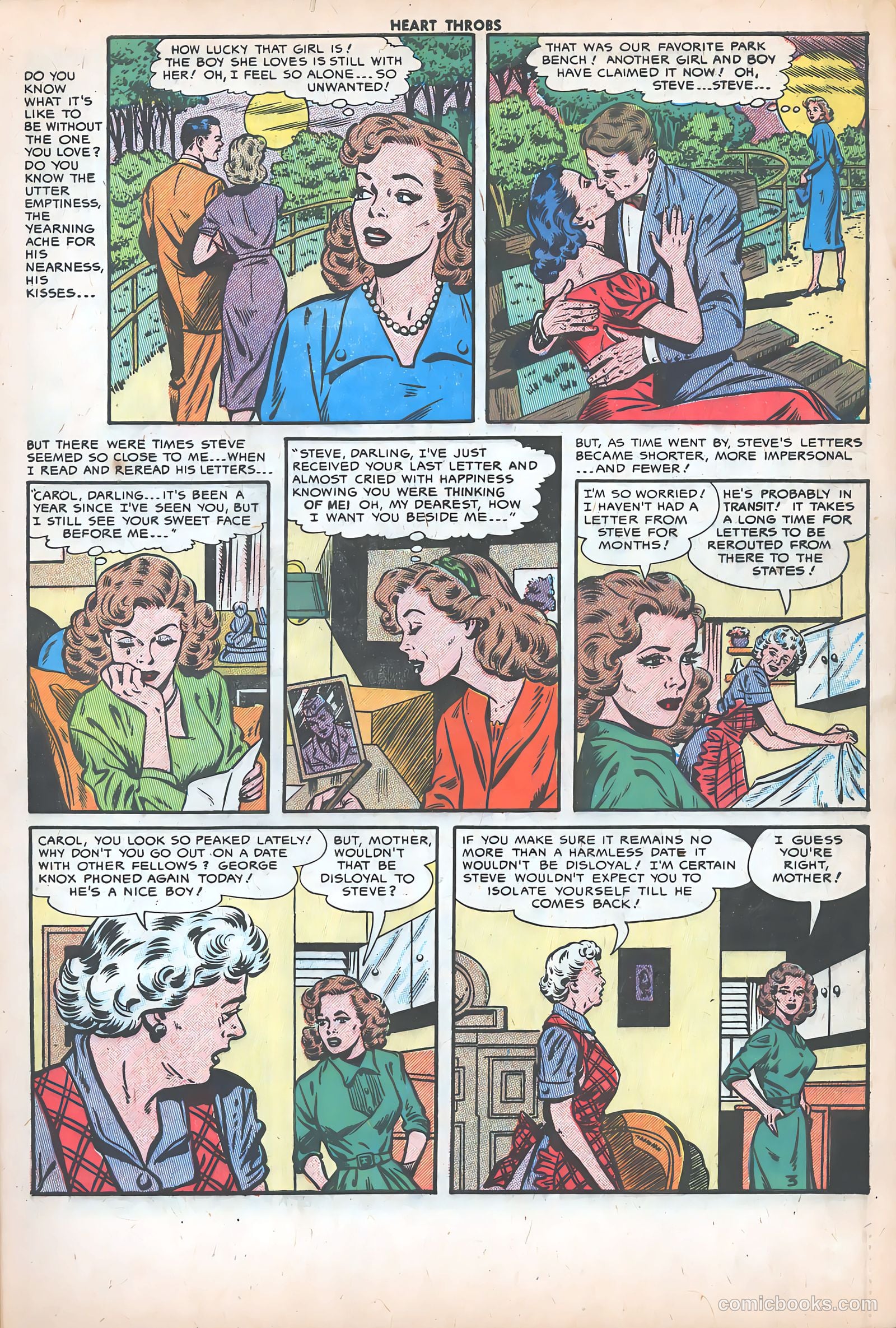 Heart Throbs #44 (1956) — page 5 of 37