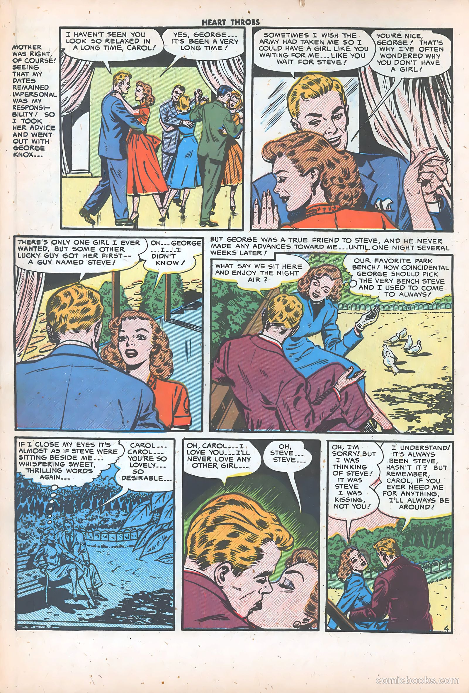 Heart Throbs #44 (1956) — page 6 of 37
