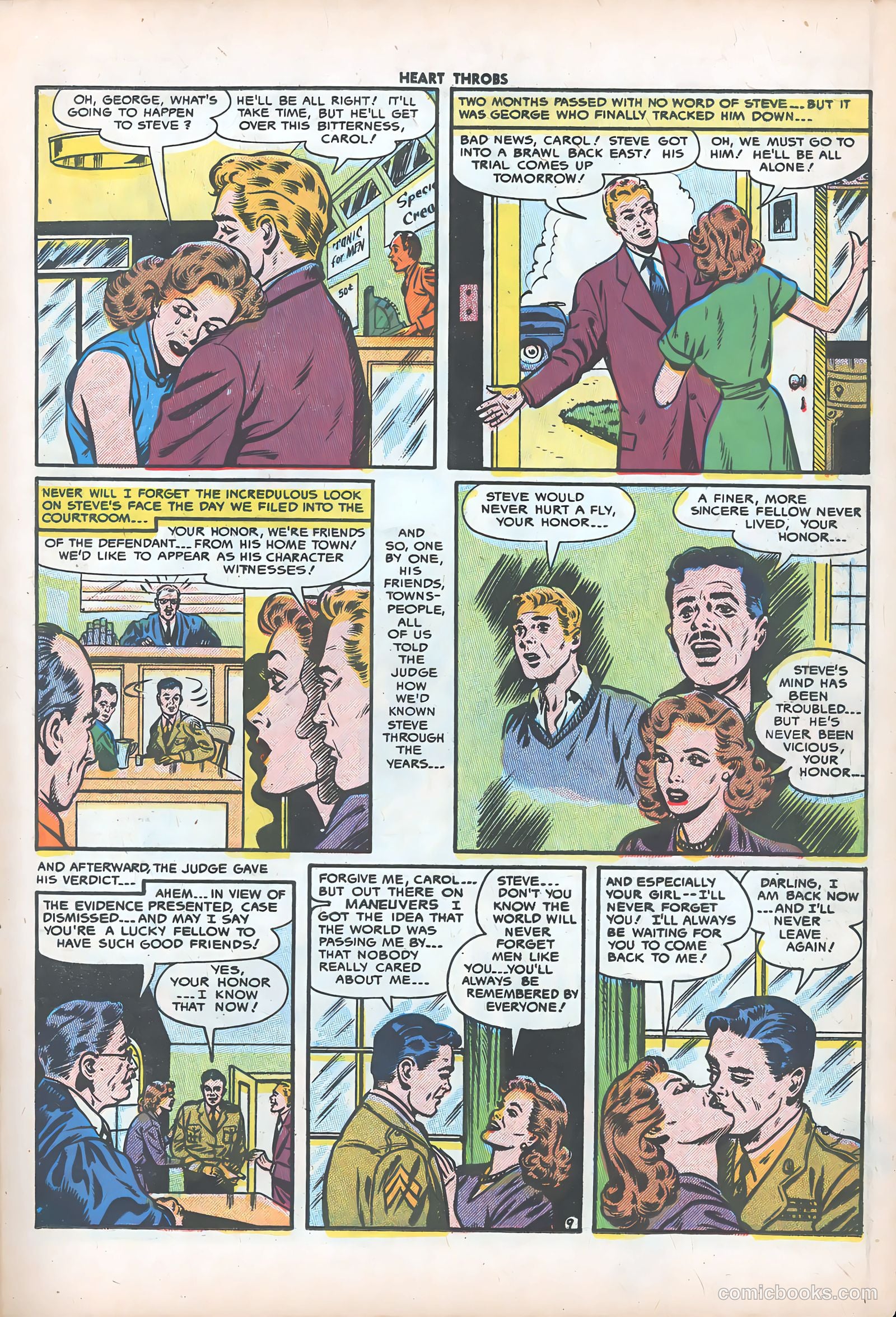 Heart Throbs #44 (1956) — page 11 of 37