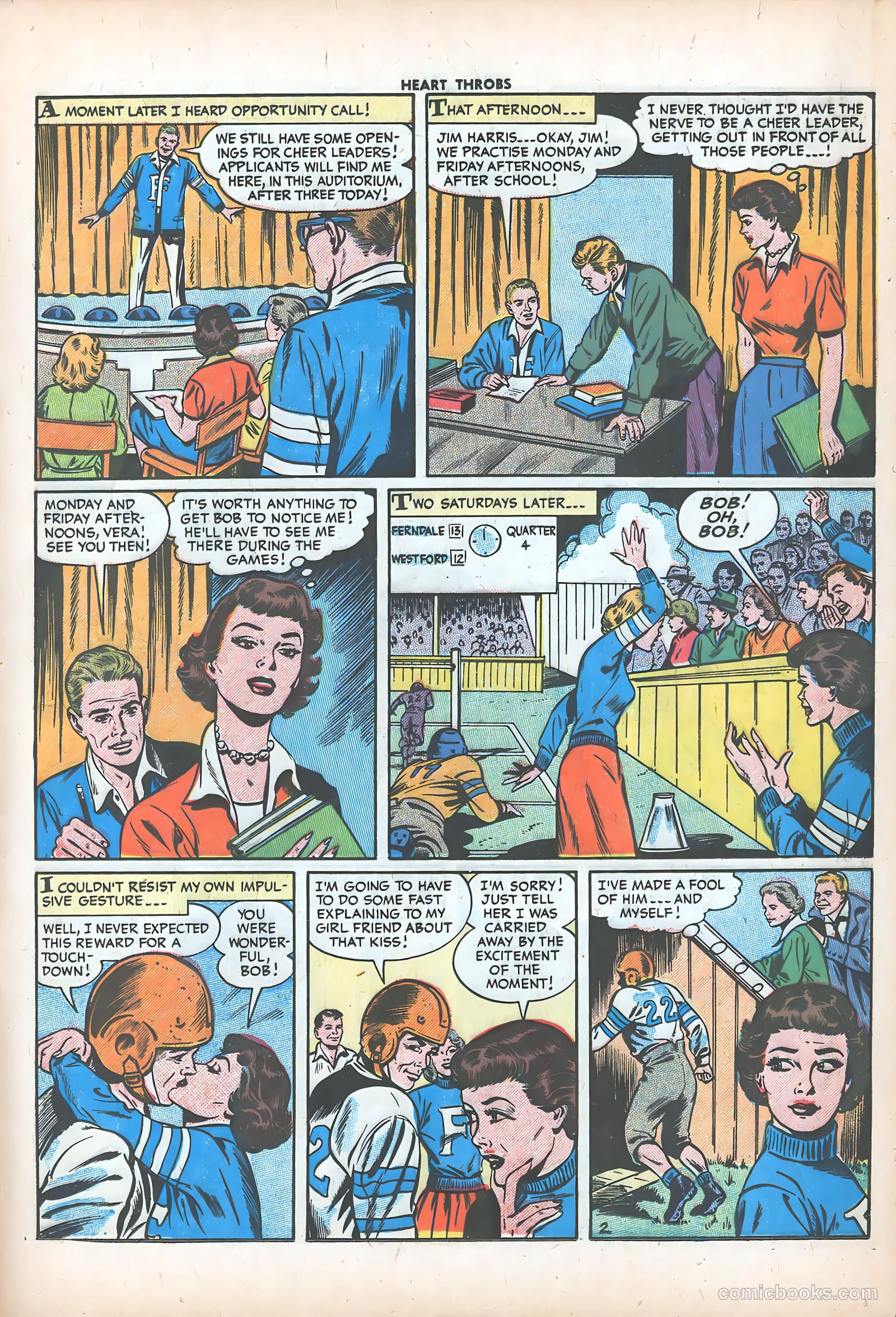 Heart Throbs #44 (1956) — page 13 of 37