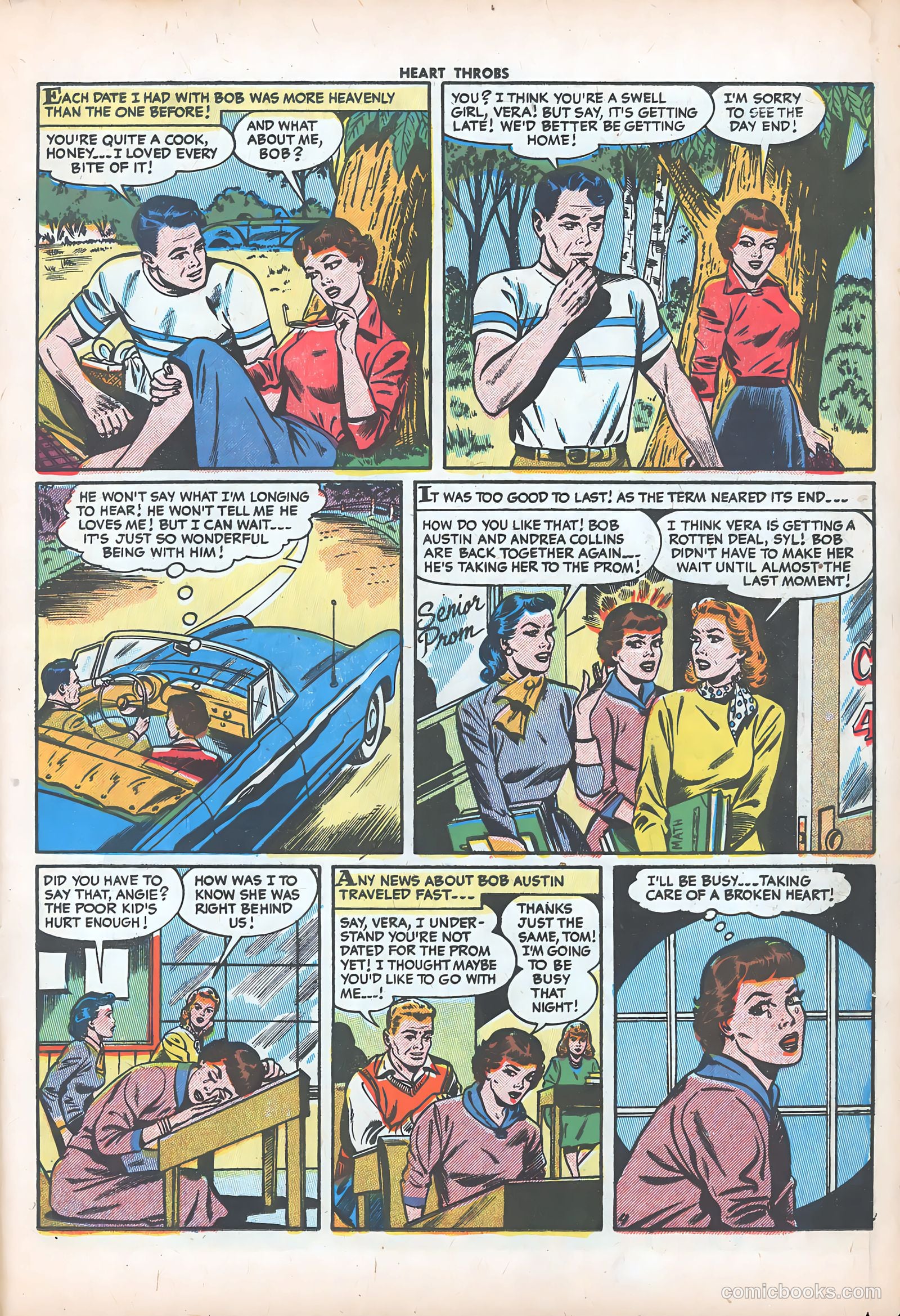 Heart Throbs #44 (1956) — page 15 of 37