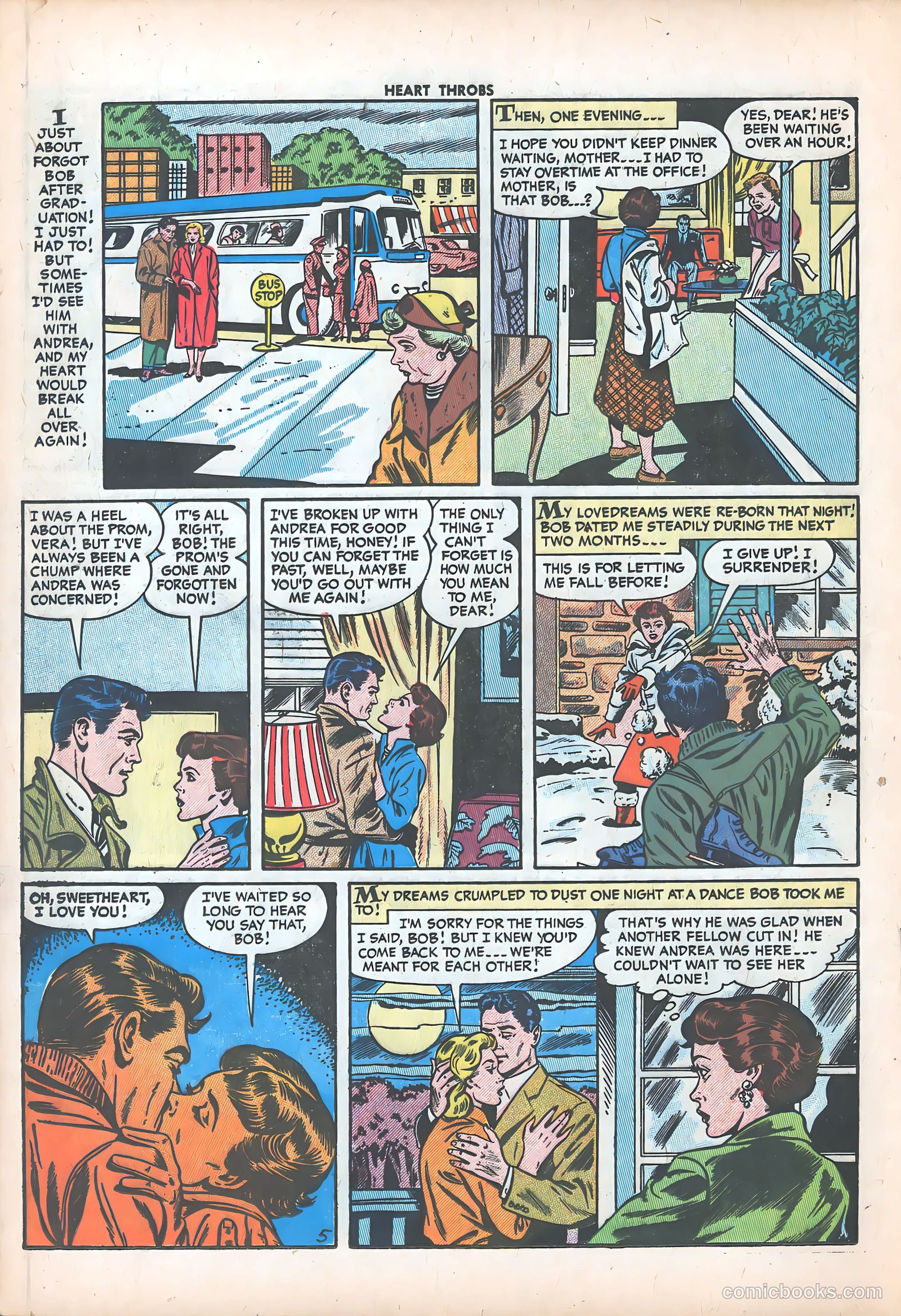 Heart Throbs #44 (1956) — page 16 of 37