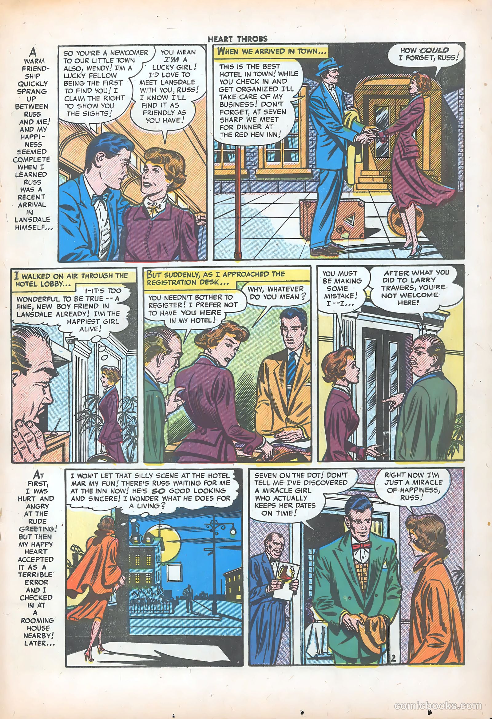 Heart Throbs #44 (1956) — page 19 of 37