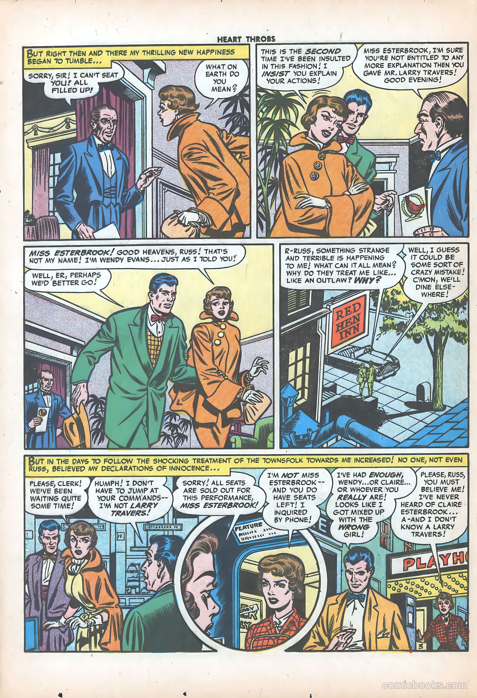 Heart Throbs #44 (1956) — page 20 of 37