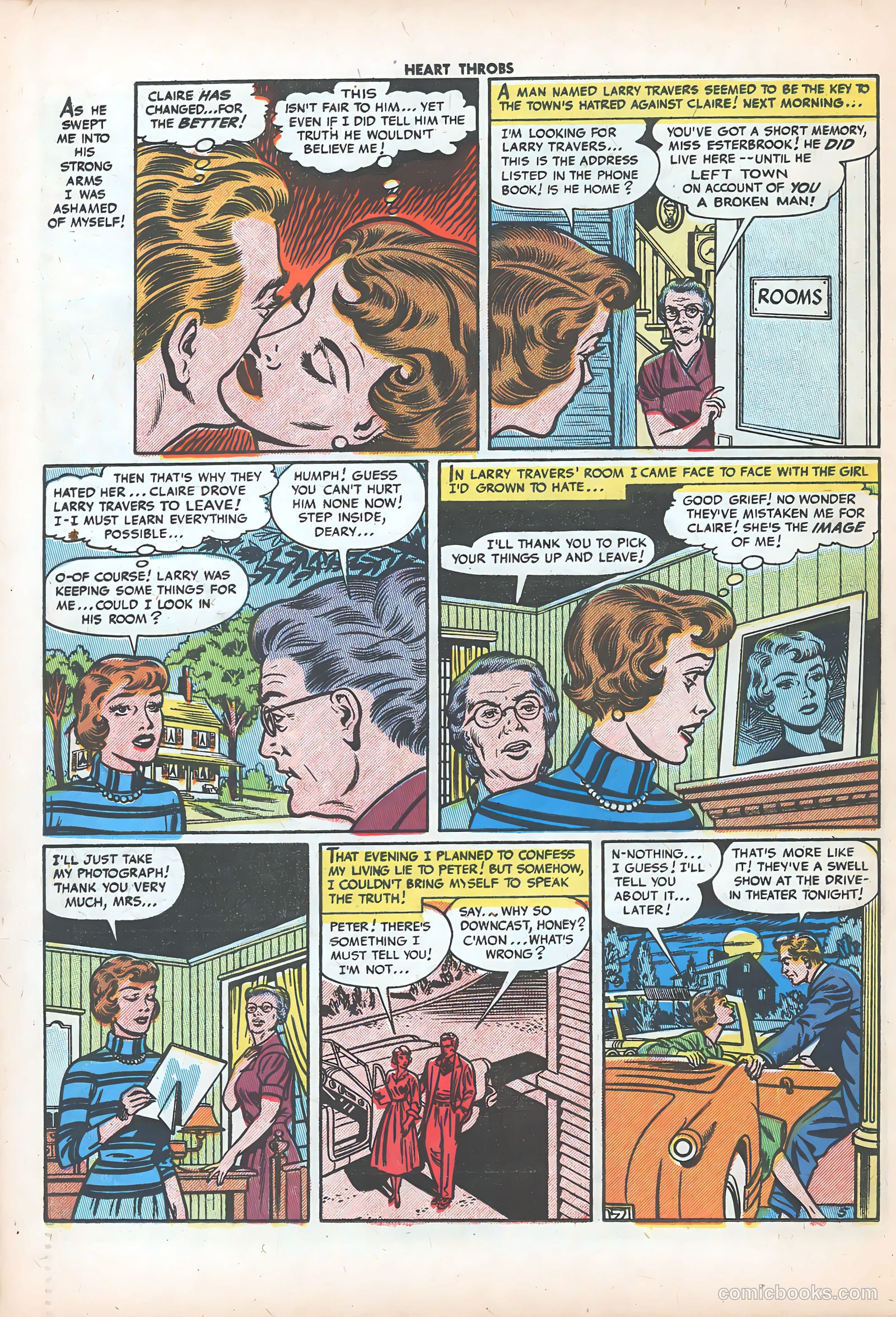 Heart Throbs #44 (1956) — page 22 of 37