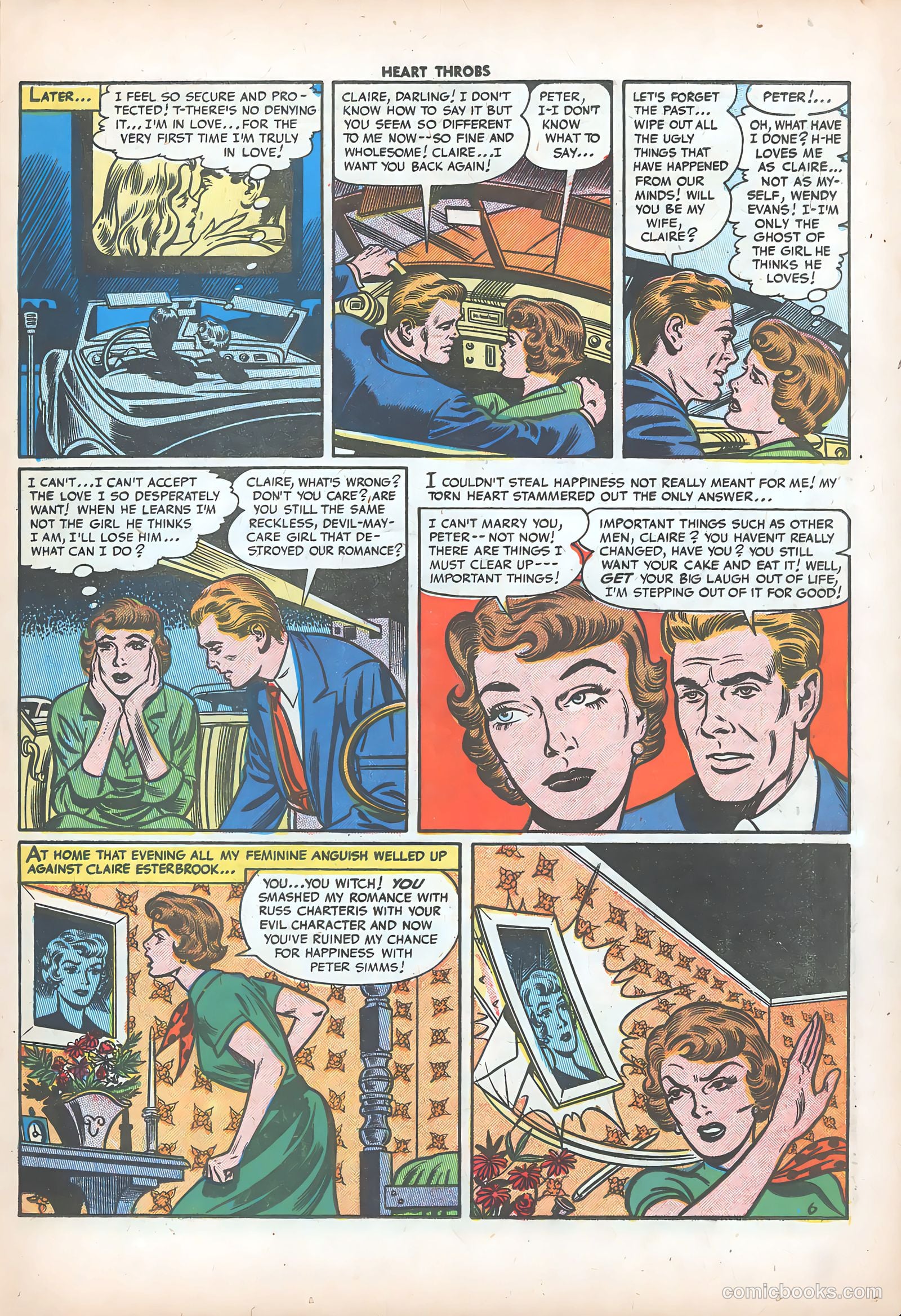 Heart Throbs #44 (1956) — page 23 of 37