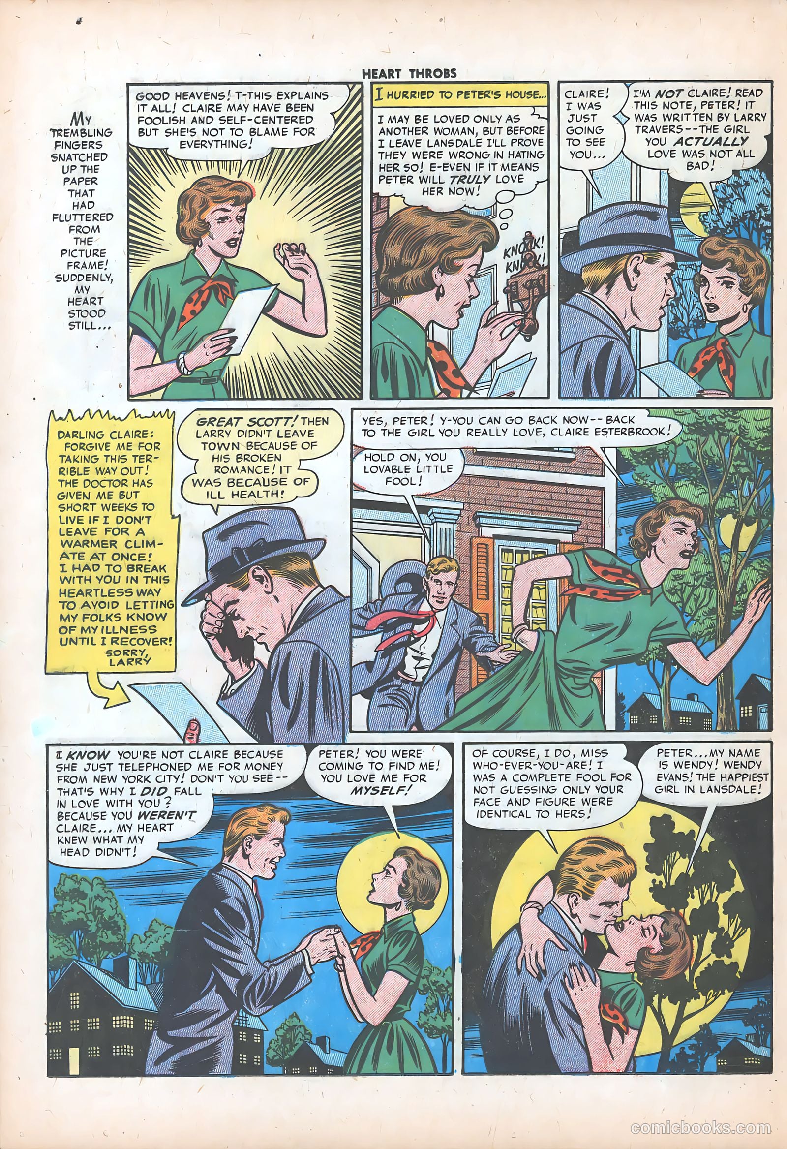 Heart Throbs #44 (1956) — page 24 of 37