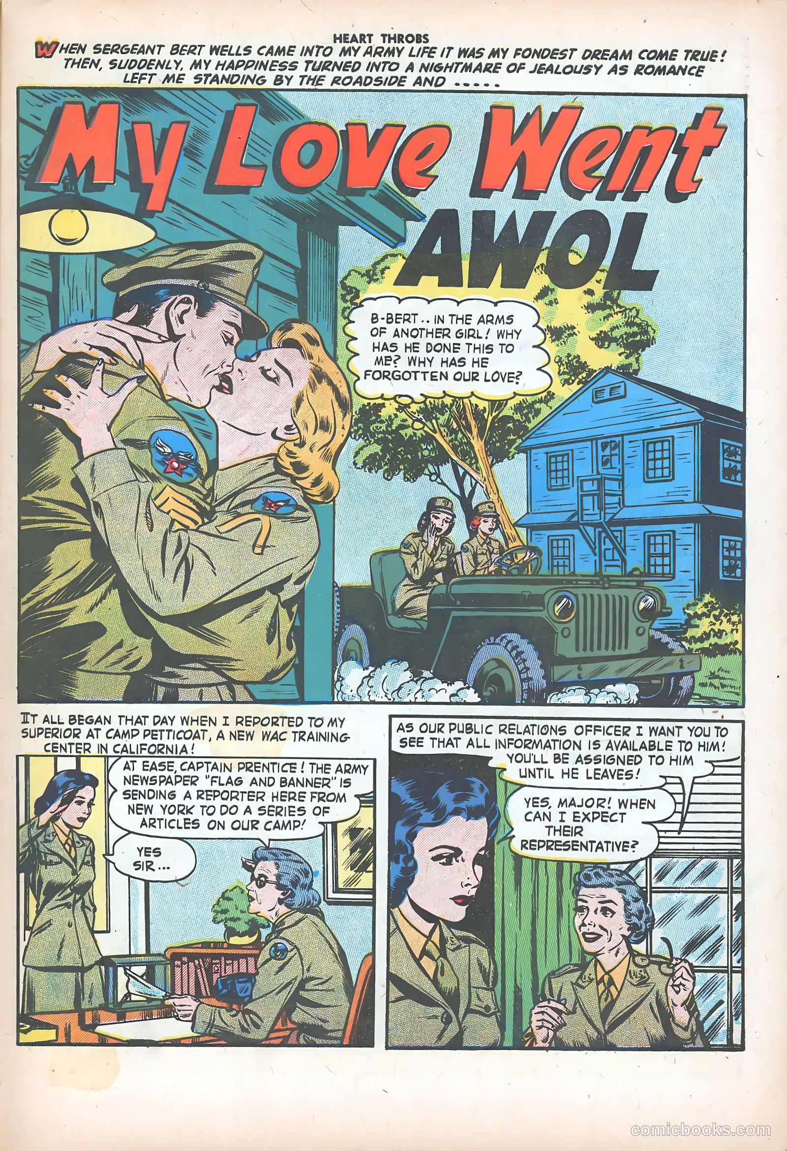 Heart Throbs #44 (1956) — page 27 of 37