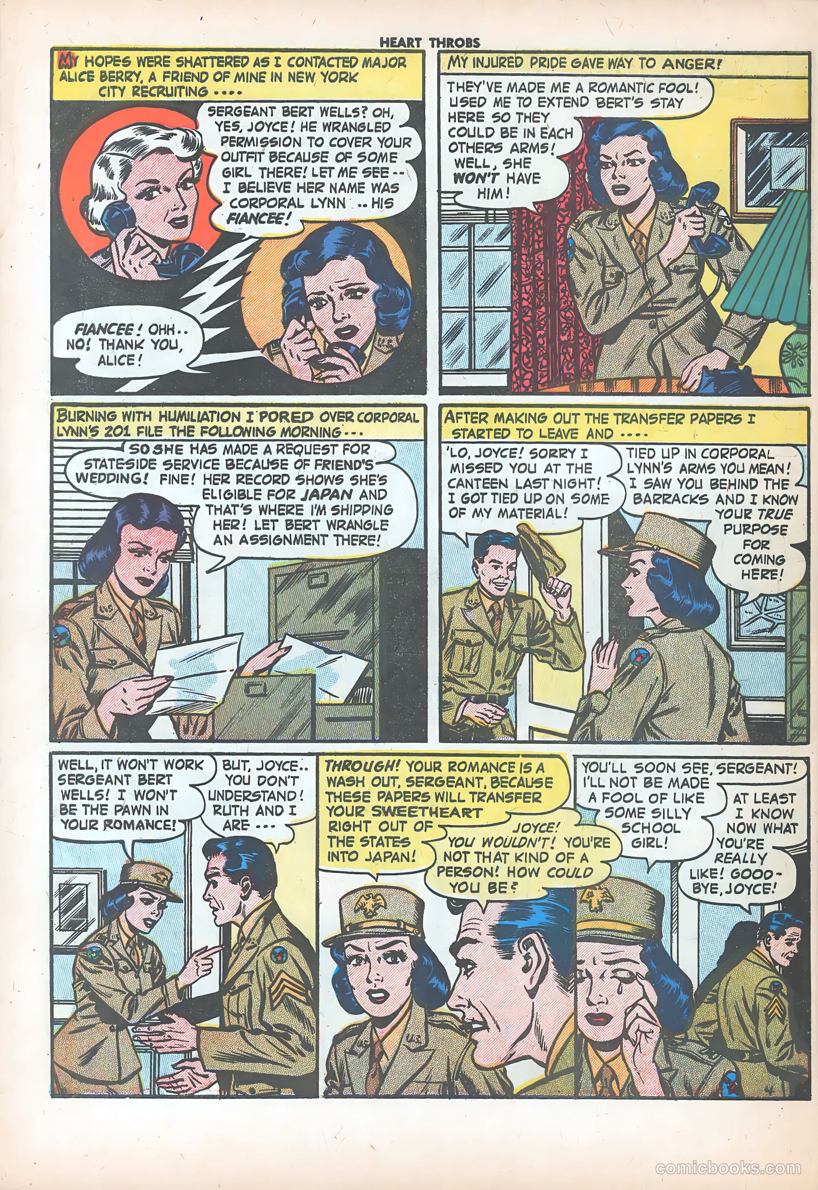 Heart Throbs #44 (1956) — page 30 of 37