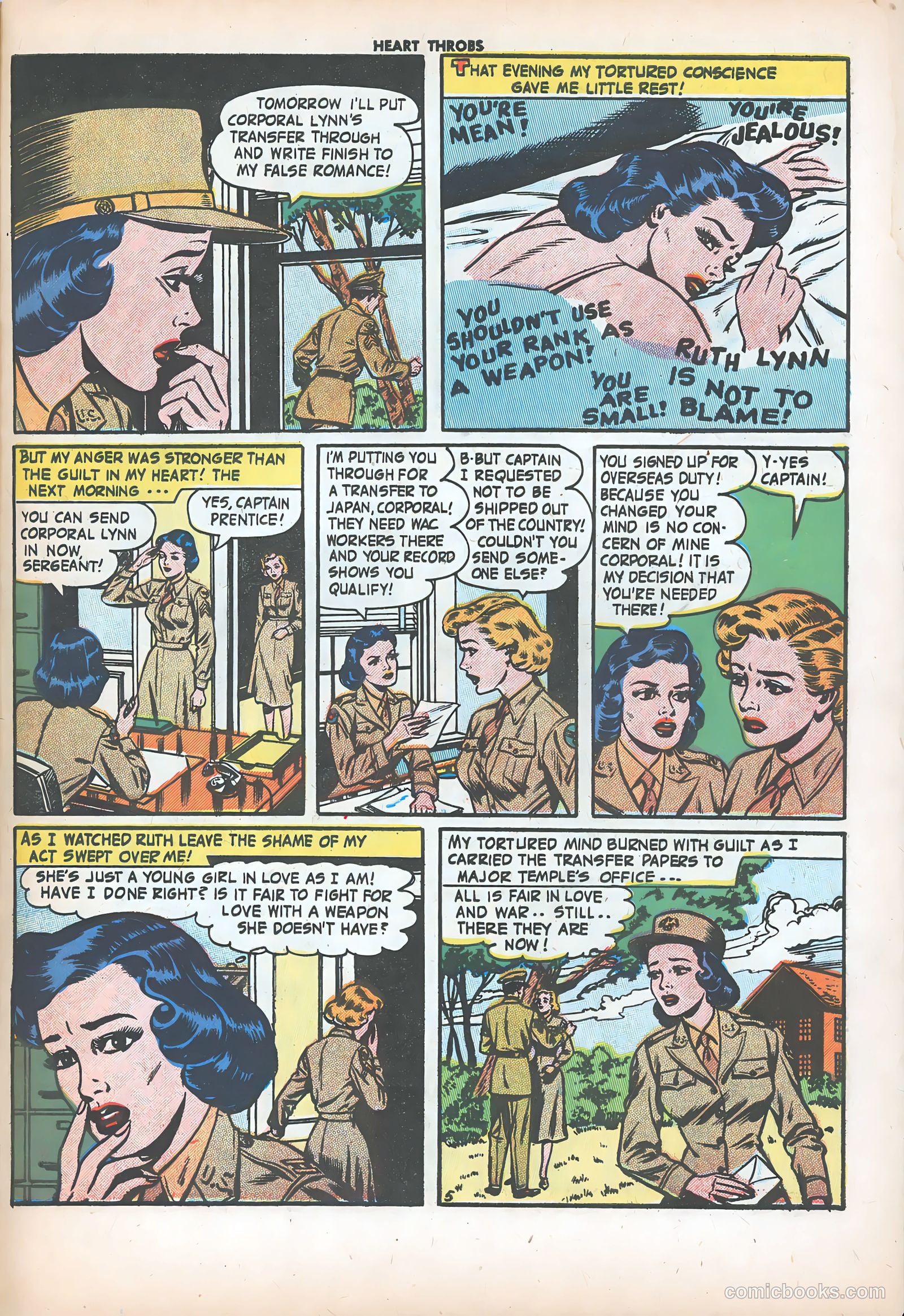 Heart Throbs #44 (1956) — page 31 of 37