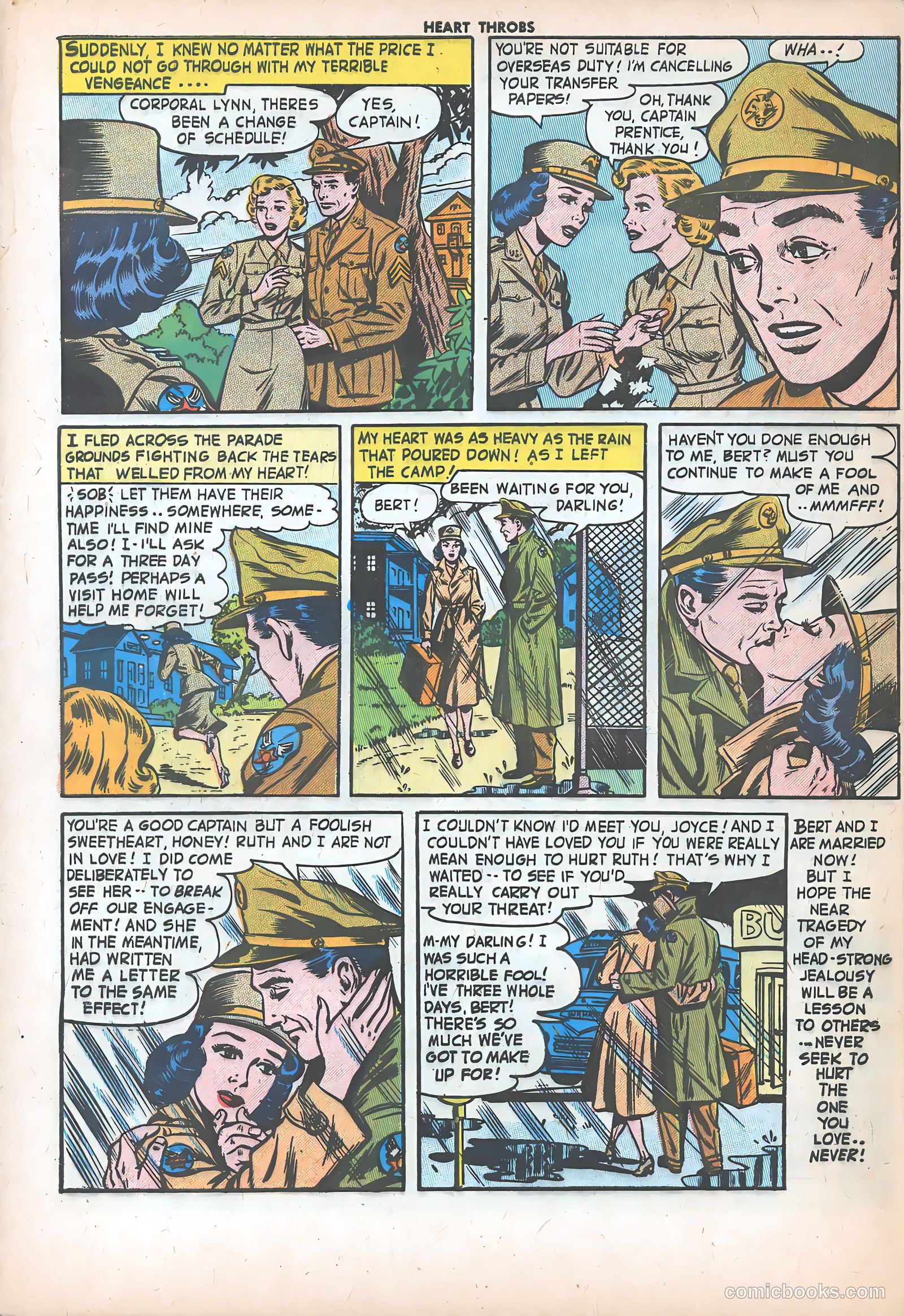 Heart Throbs #44 (1956) — page 32 of 37