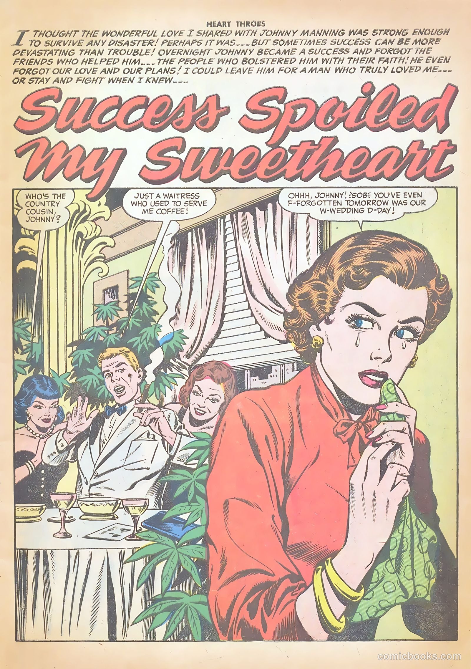 Heart Throbs #45 (1956) — page 3 of 37