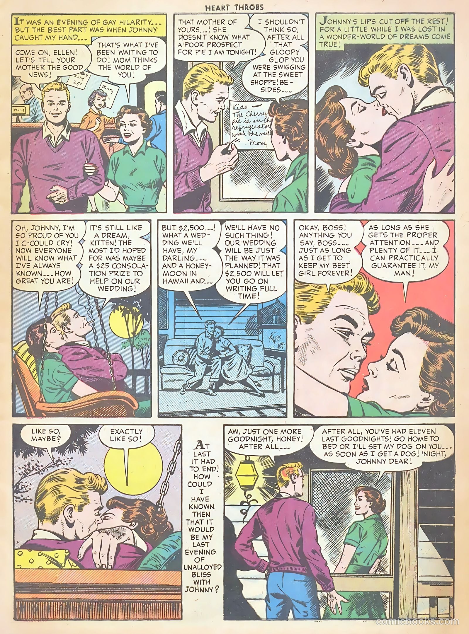 Heart Throbs #45 (1956) — page 5 of 37