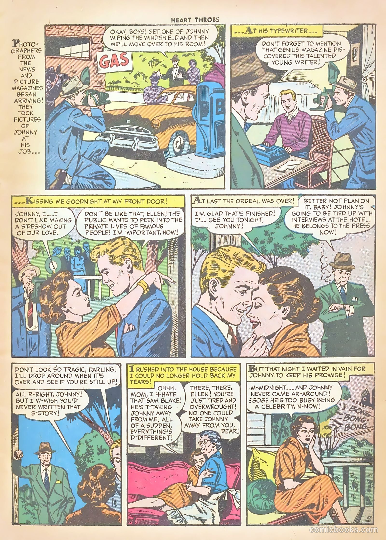Heart Throbs #45 (1956) — page 7 of 37