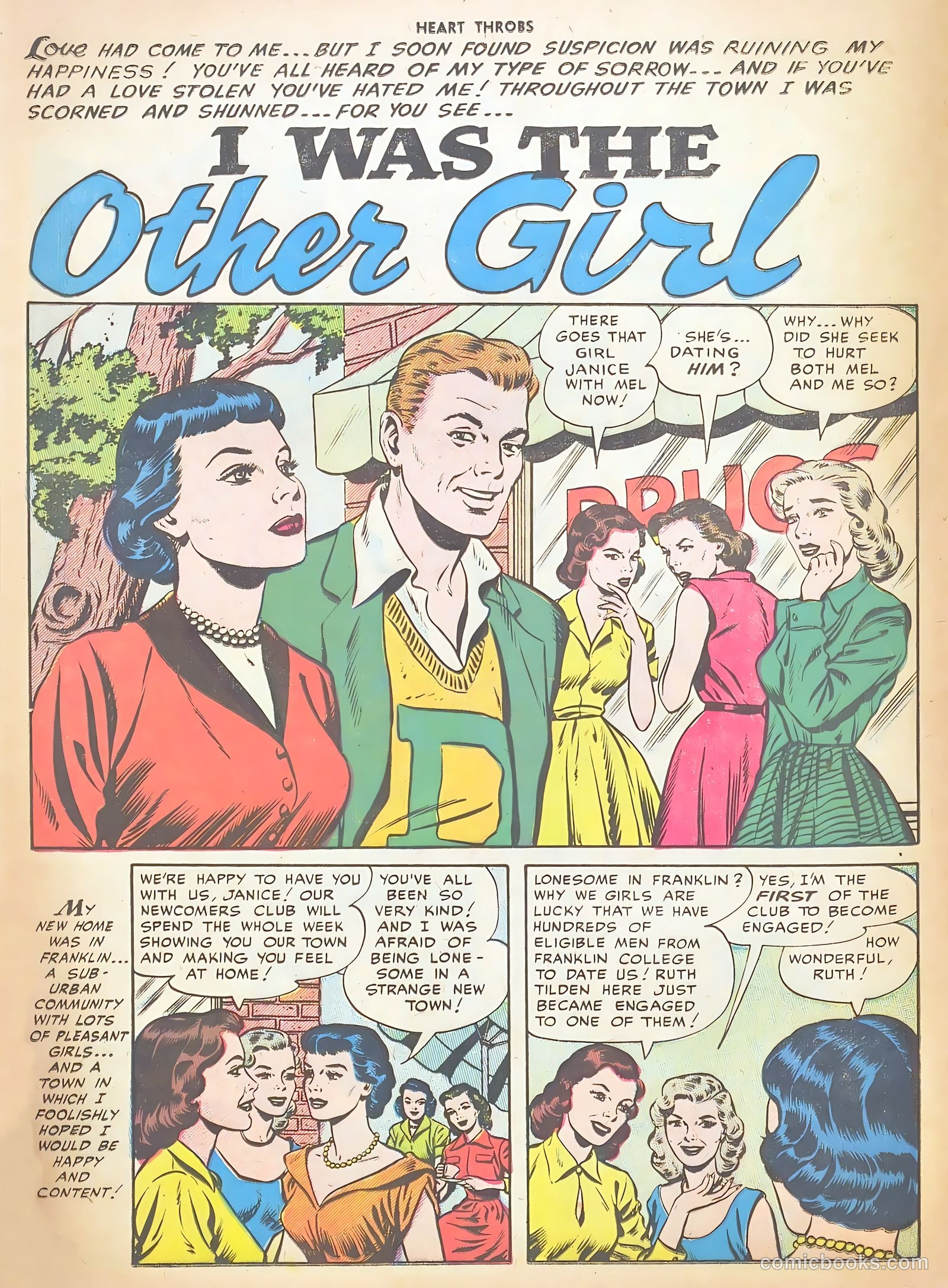 Heart Throbs #45 (1956) — page 12 of 37