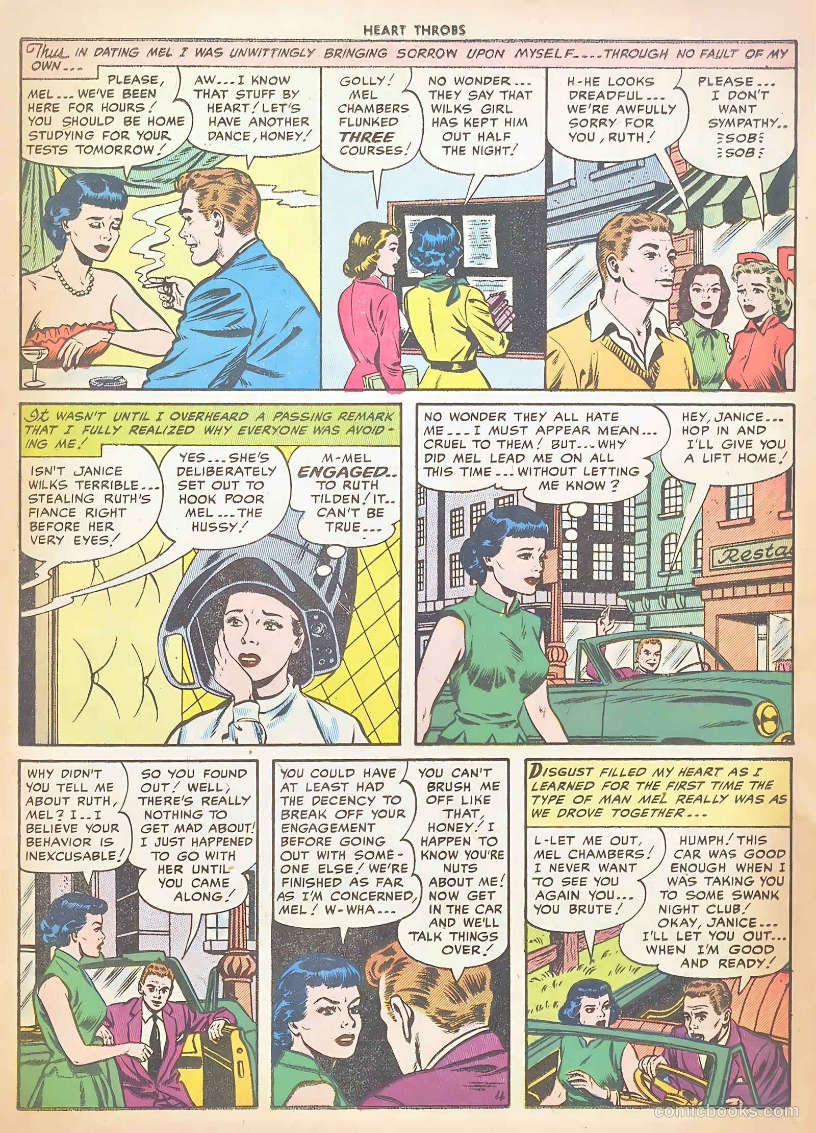 Heart Throbs #45 (1956) — page 15 of 37