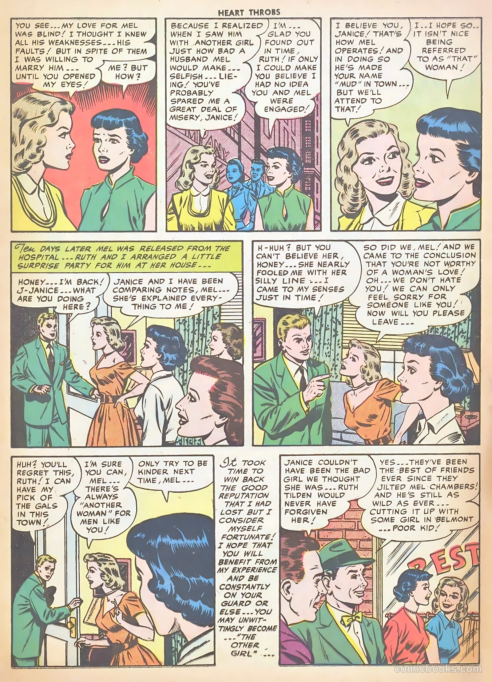 Heart Throbs #45 (1956) — page 17 of 37