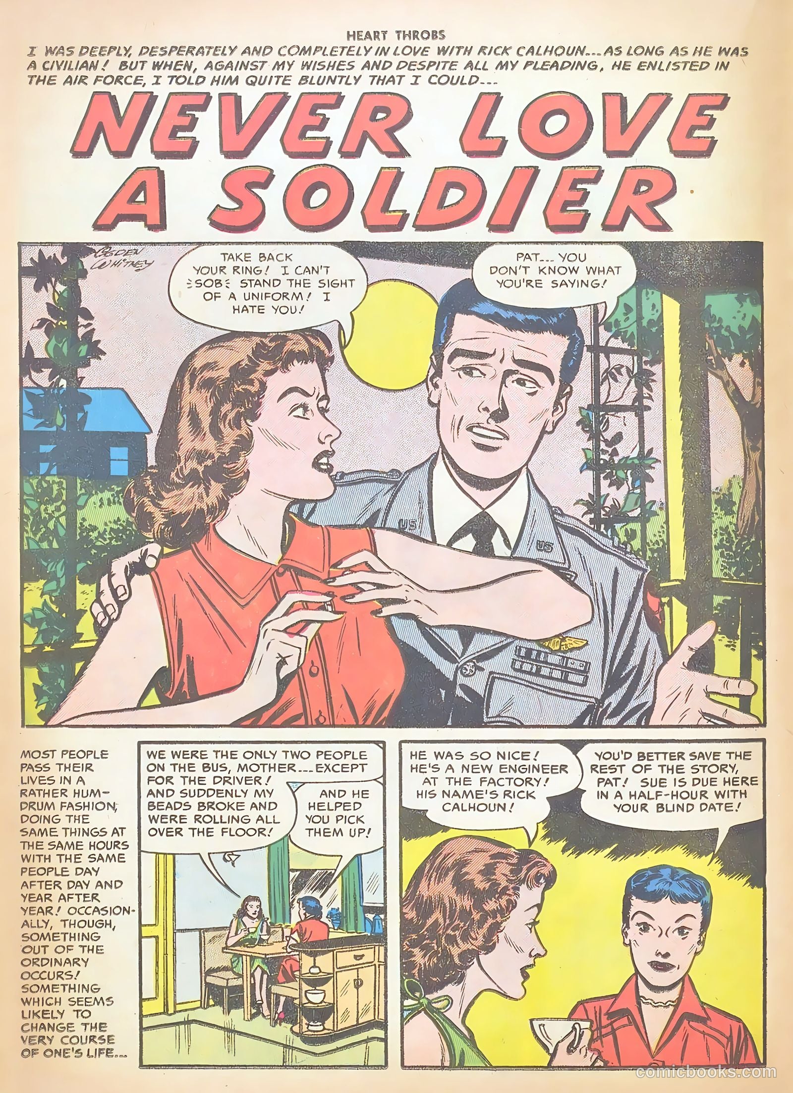 Heart Throbs #45 (1956) — page 18 of 37