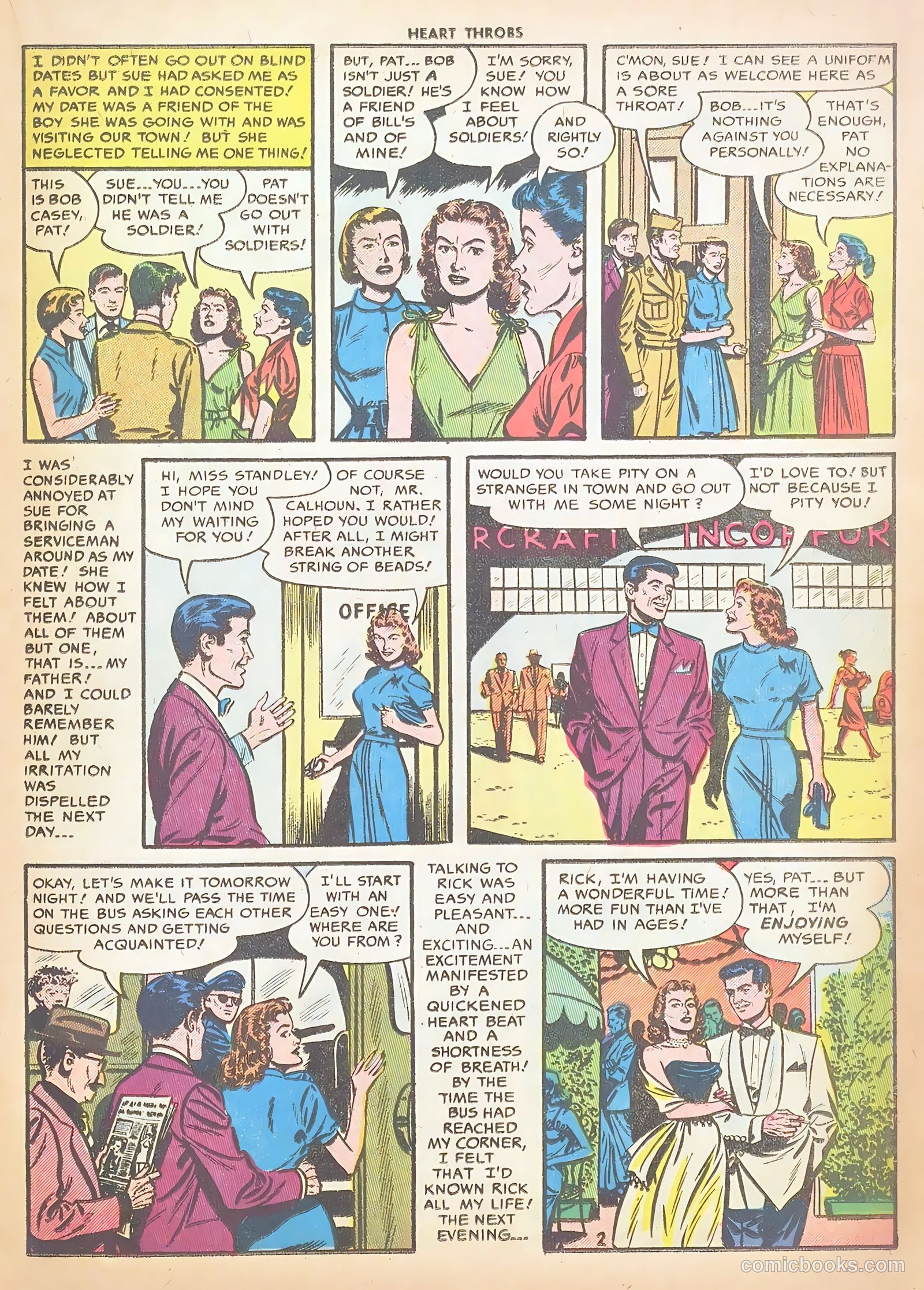 Heart Throbs #45 (1956) — page 19 of 37