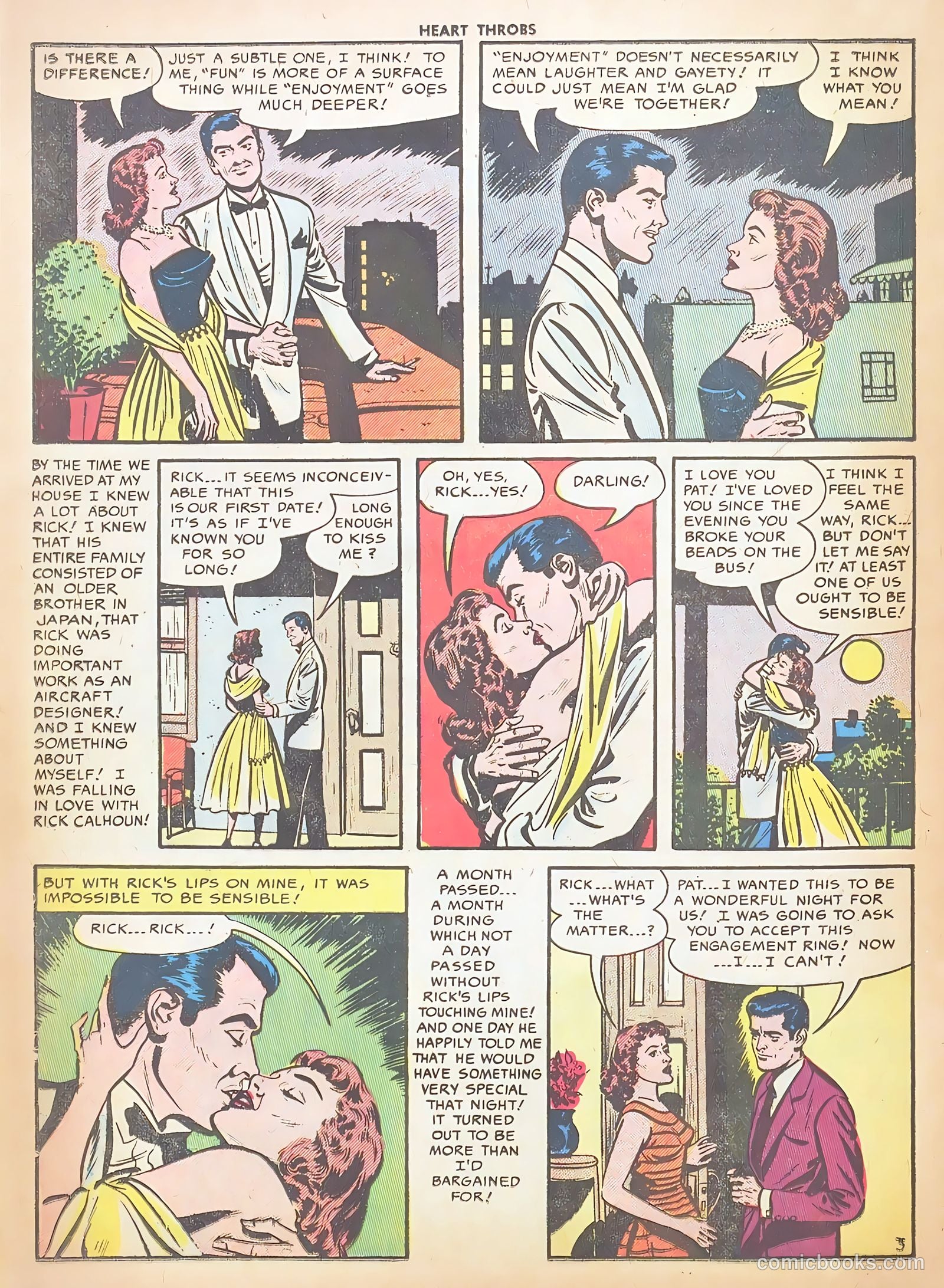 Heart Throbs #45 (1956) — page 20 of 37