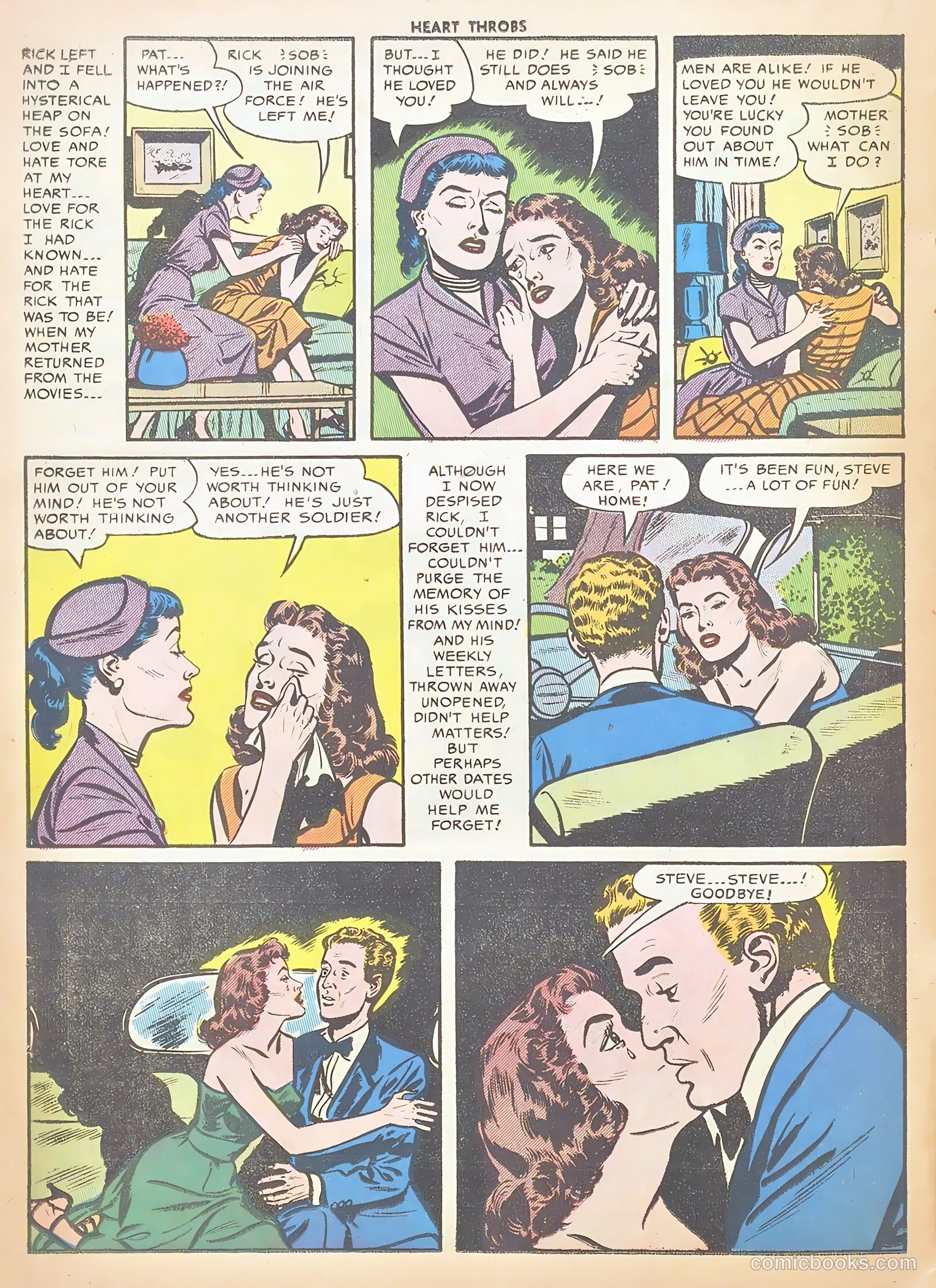Heart Throbs #45 (1956) — page 22 of 37