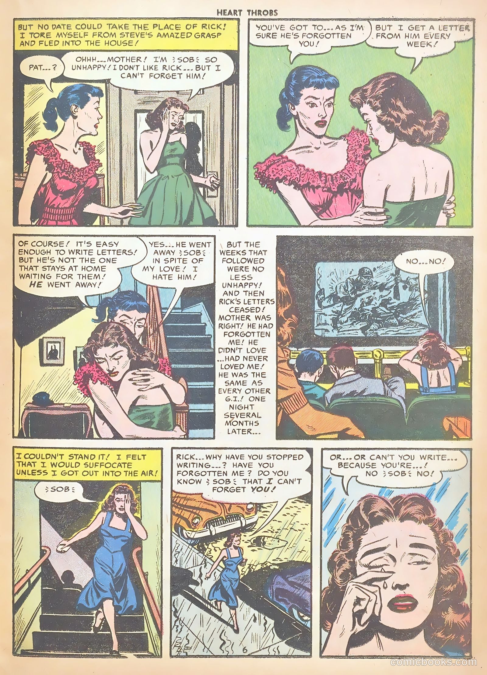 Heart Throbs #45 (1956) — page 23 of 37