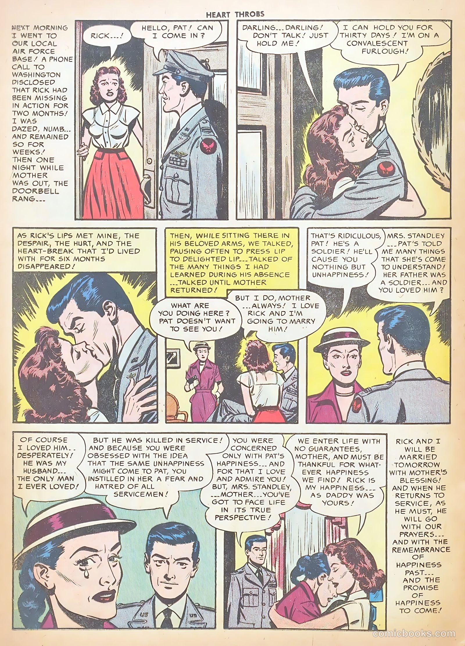 Heart Throbs #45 (1956) — page 24 of 37