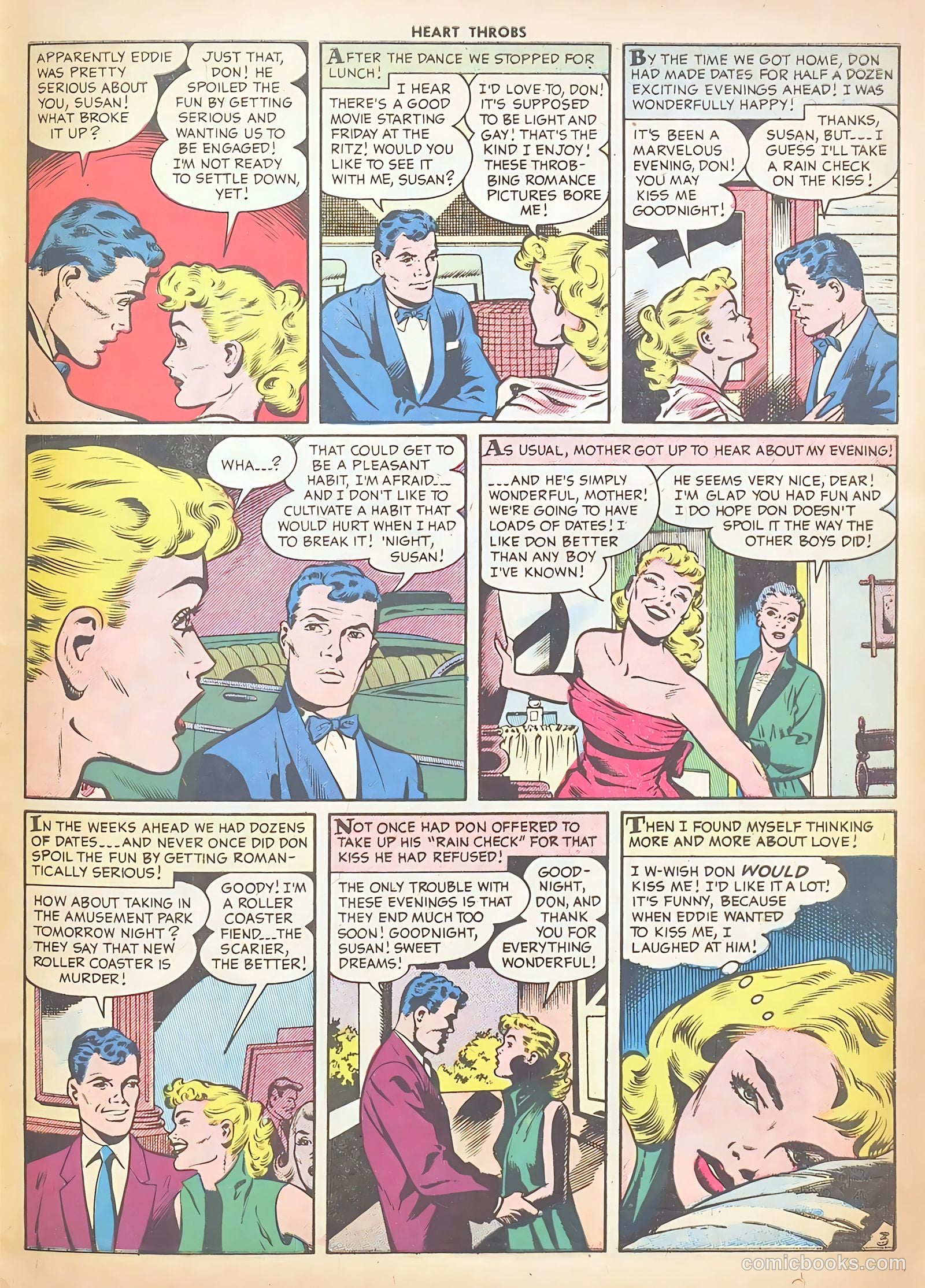 Heart Throbs #45 (1956) — page 29 of 37